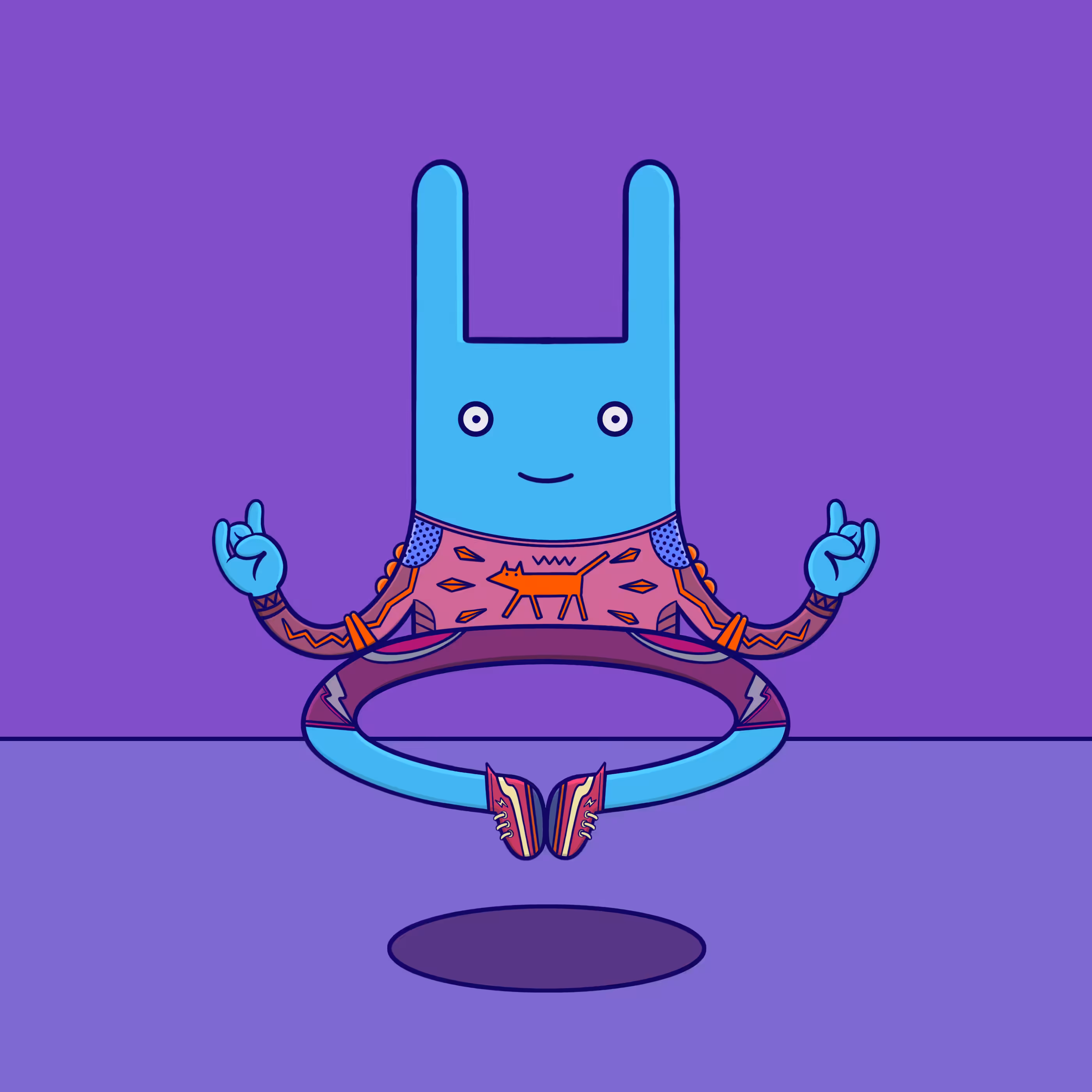 Meditation Rabbit #68