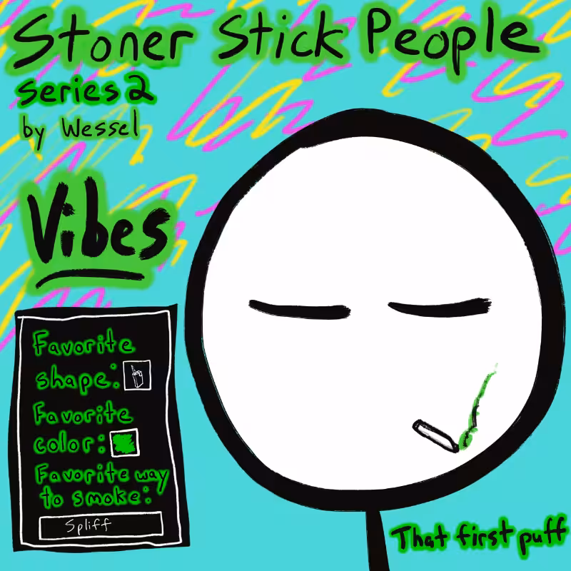 Stoner Stick People Series 2 #13