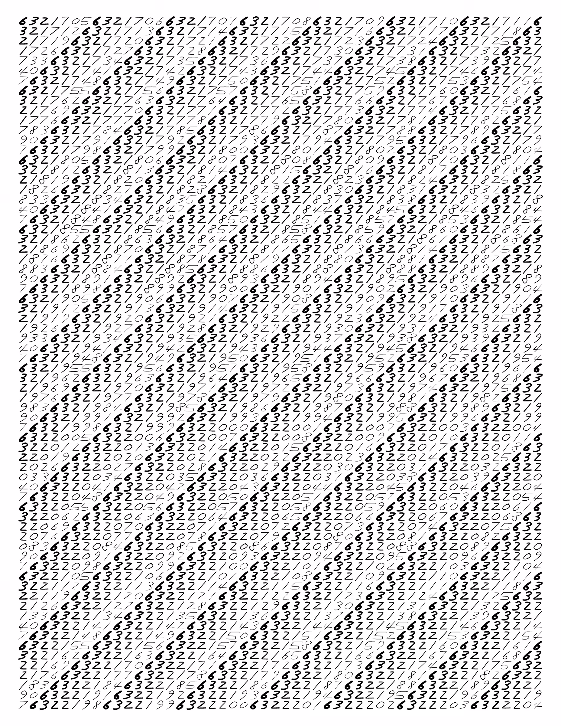 Endless (5,607,250 to Infinity) #2445