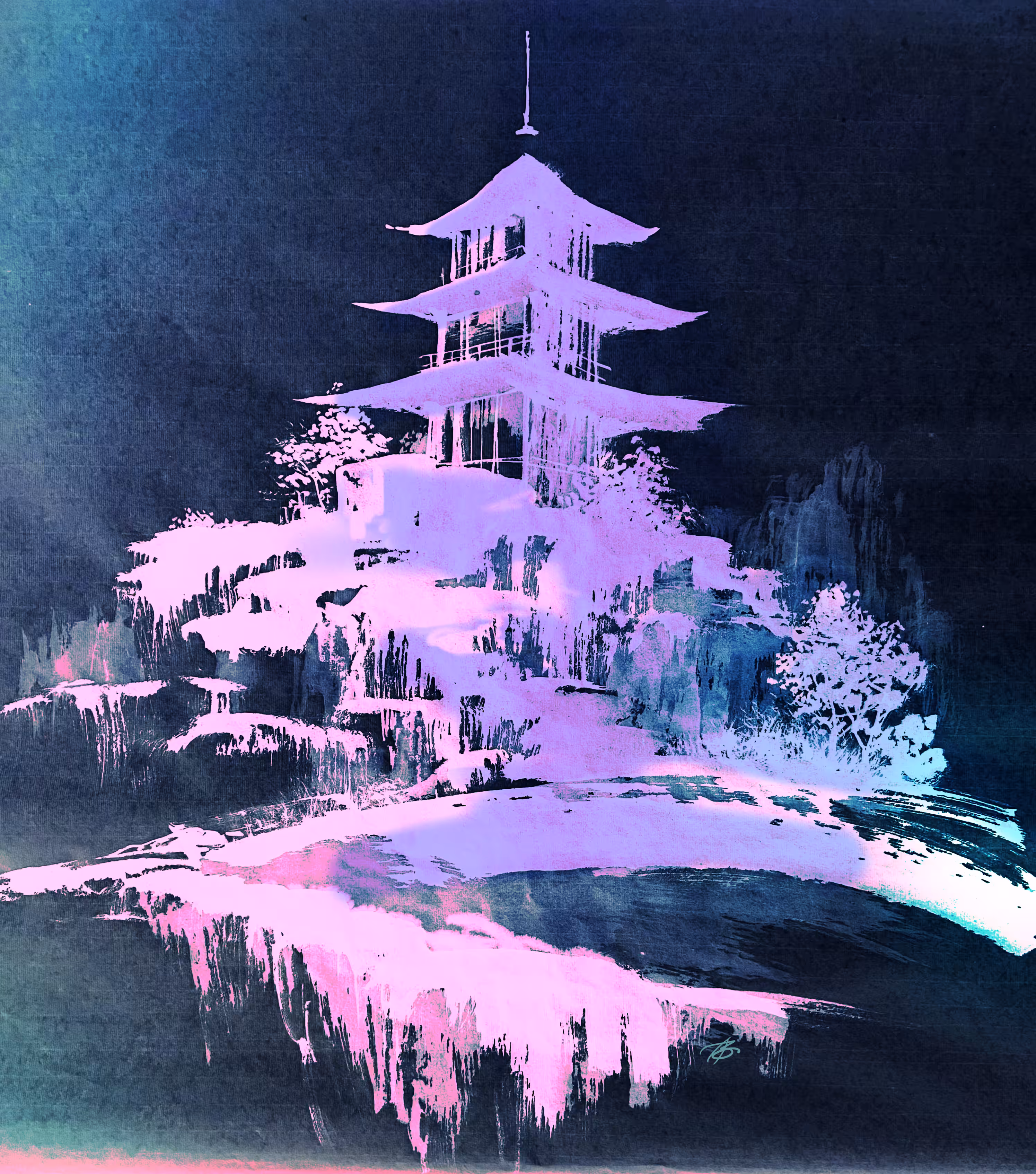 Vivid Pagoda