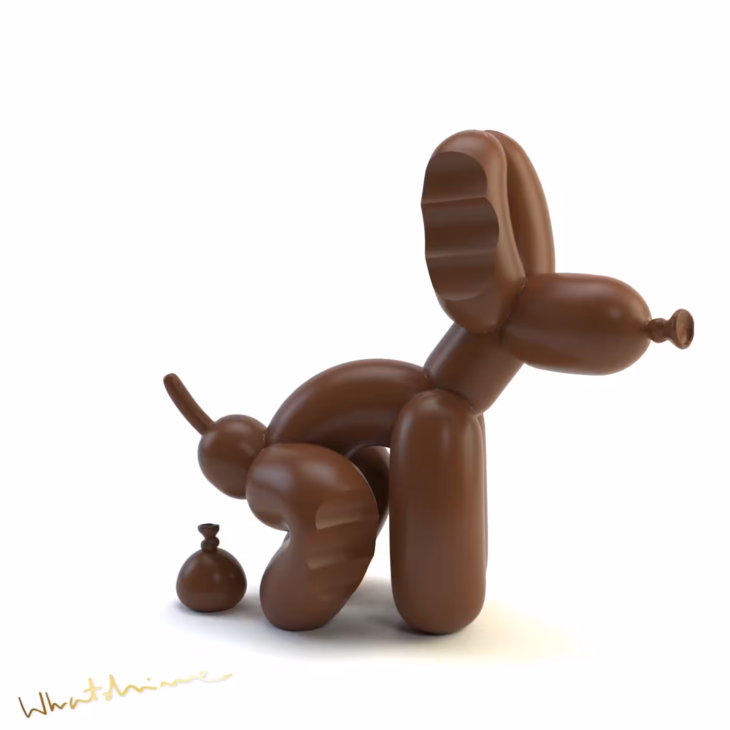 Choco POPek Balloon Dog
