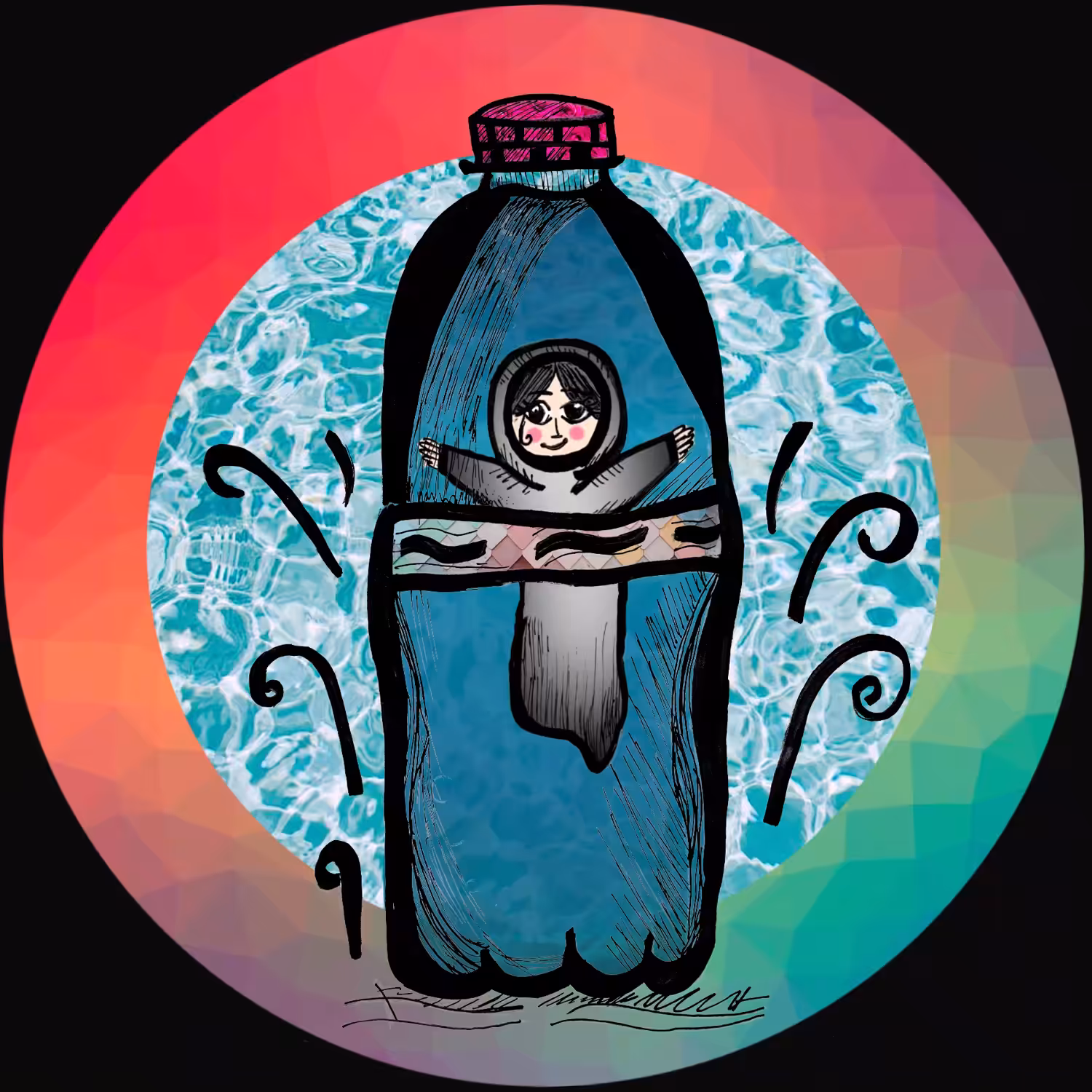 Bottled selkie