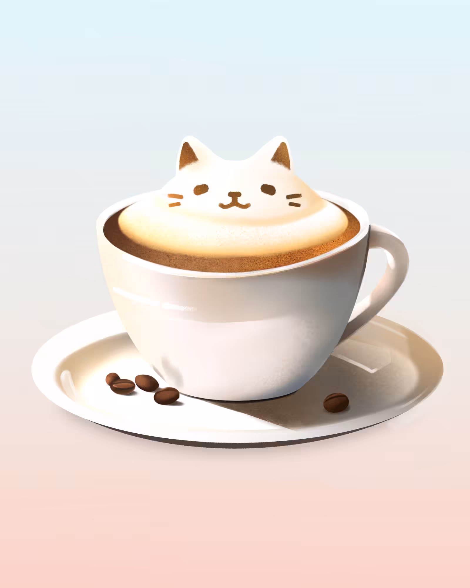 Cat Latte
