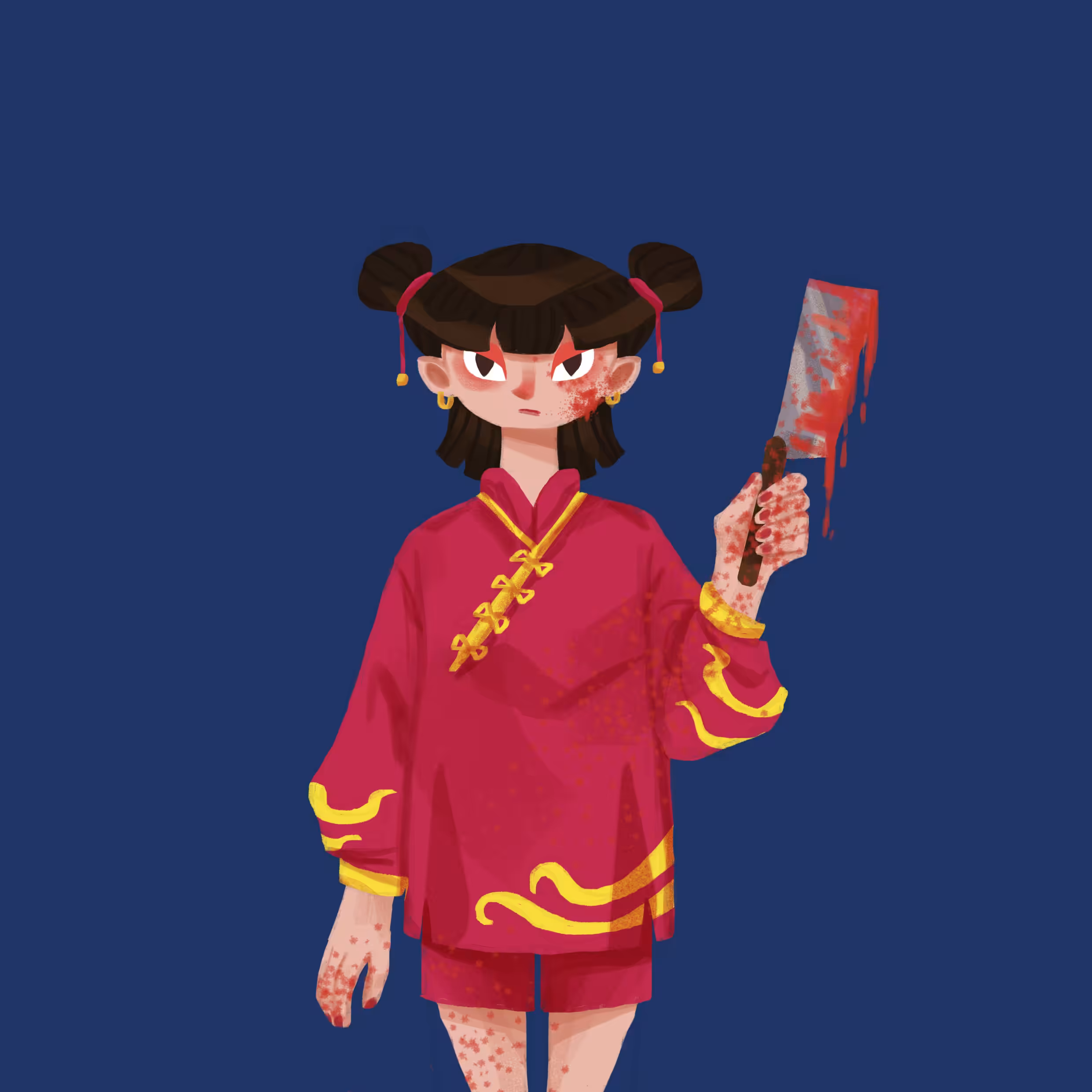 Cleaver knife need to kill you #09