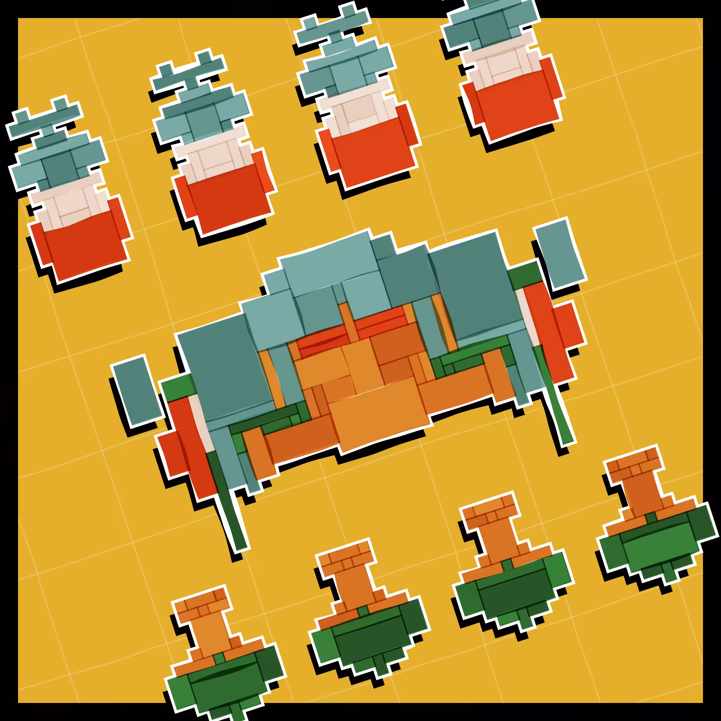 Paper Armada #2064