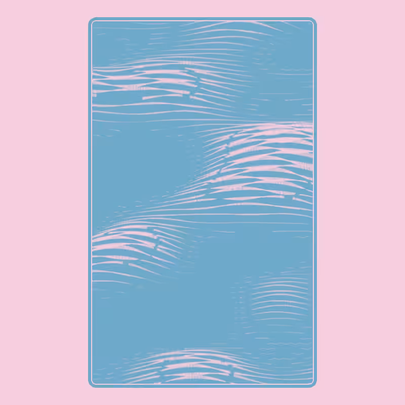 Topographic Playing Card #62
