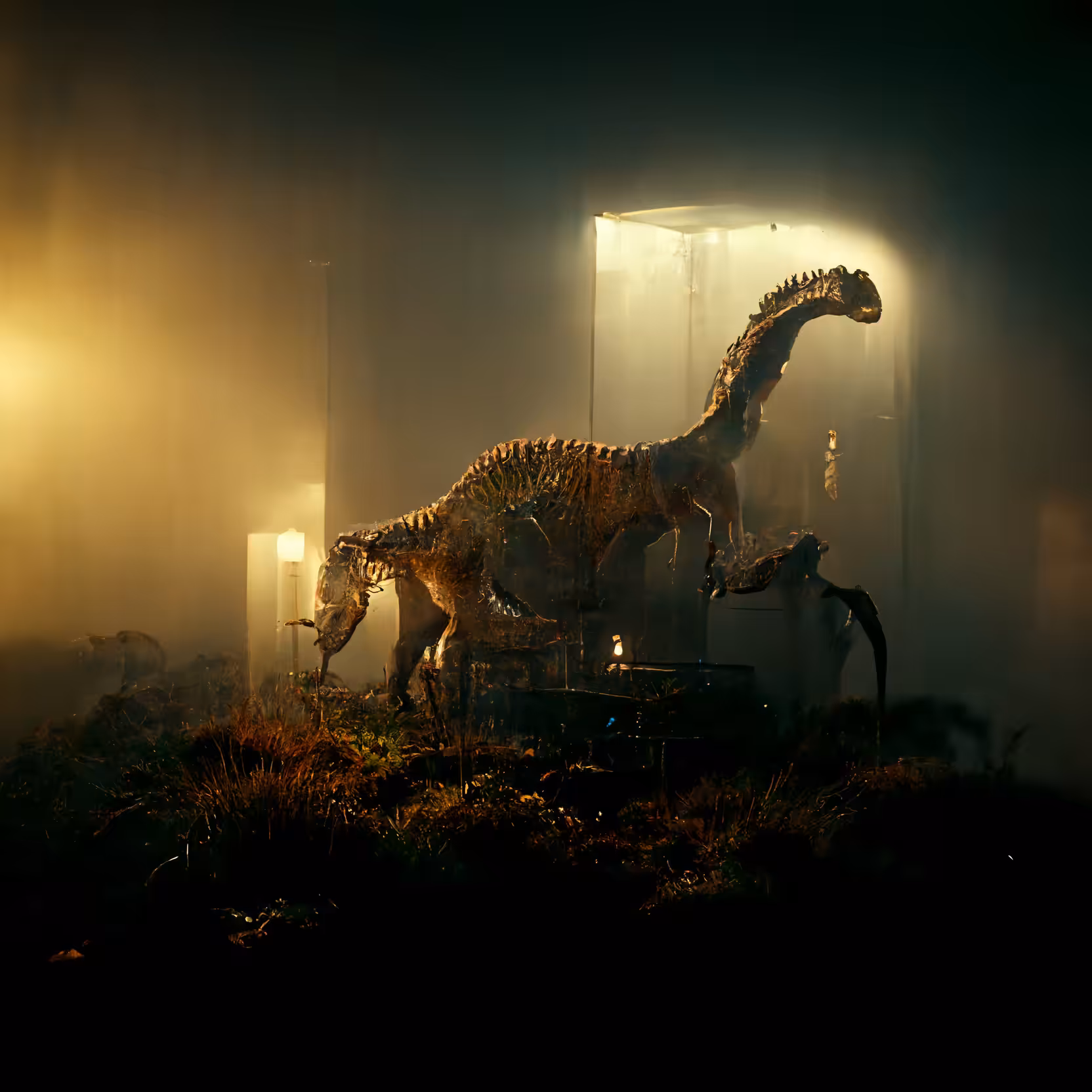 Organic diplodocus ⇥ .003 Curiosity cabinet