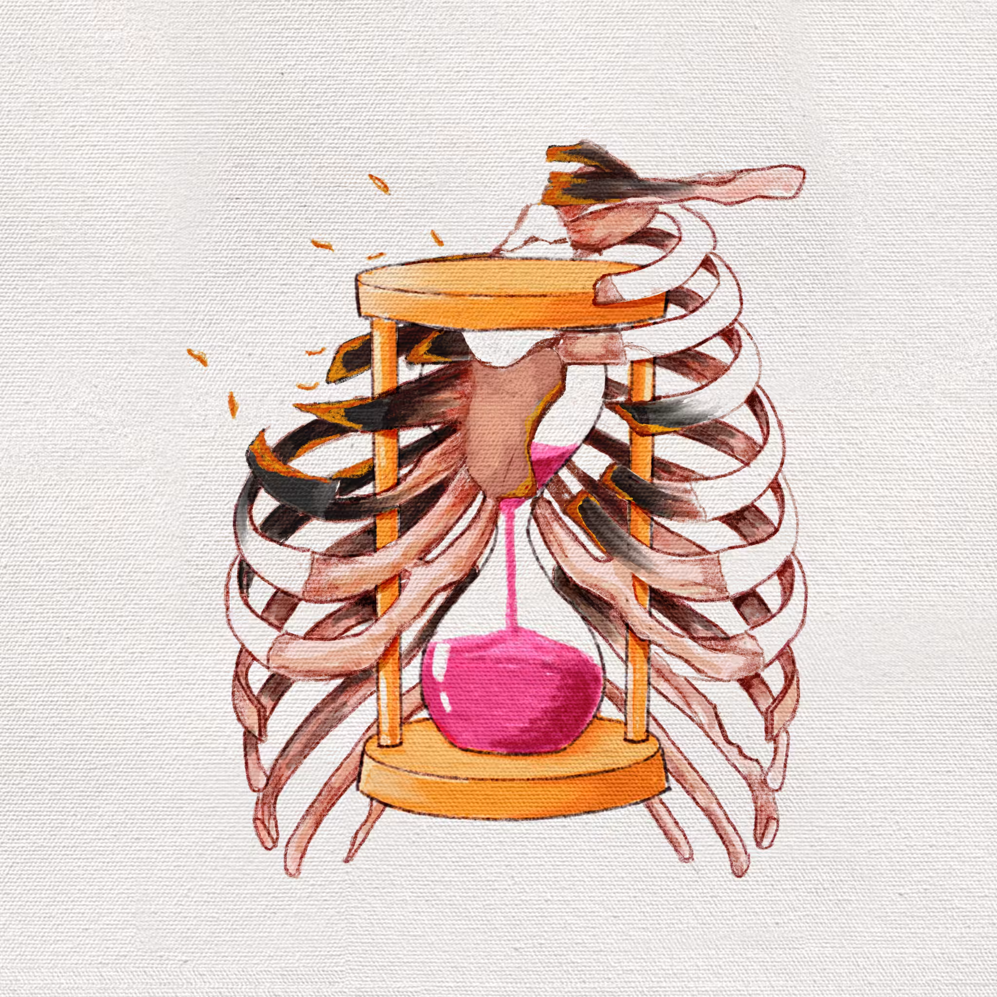 Underneath your chest ( Time ) 