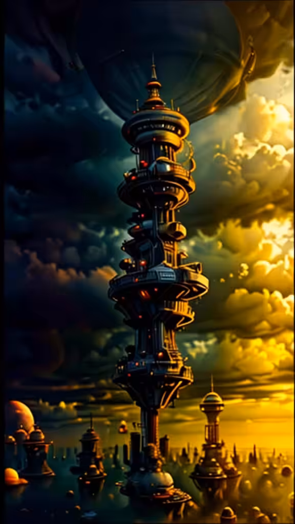 Retro-Future Cloud City