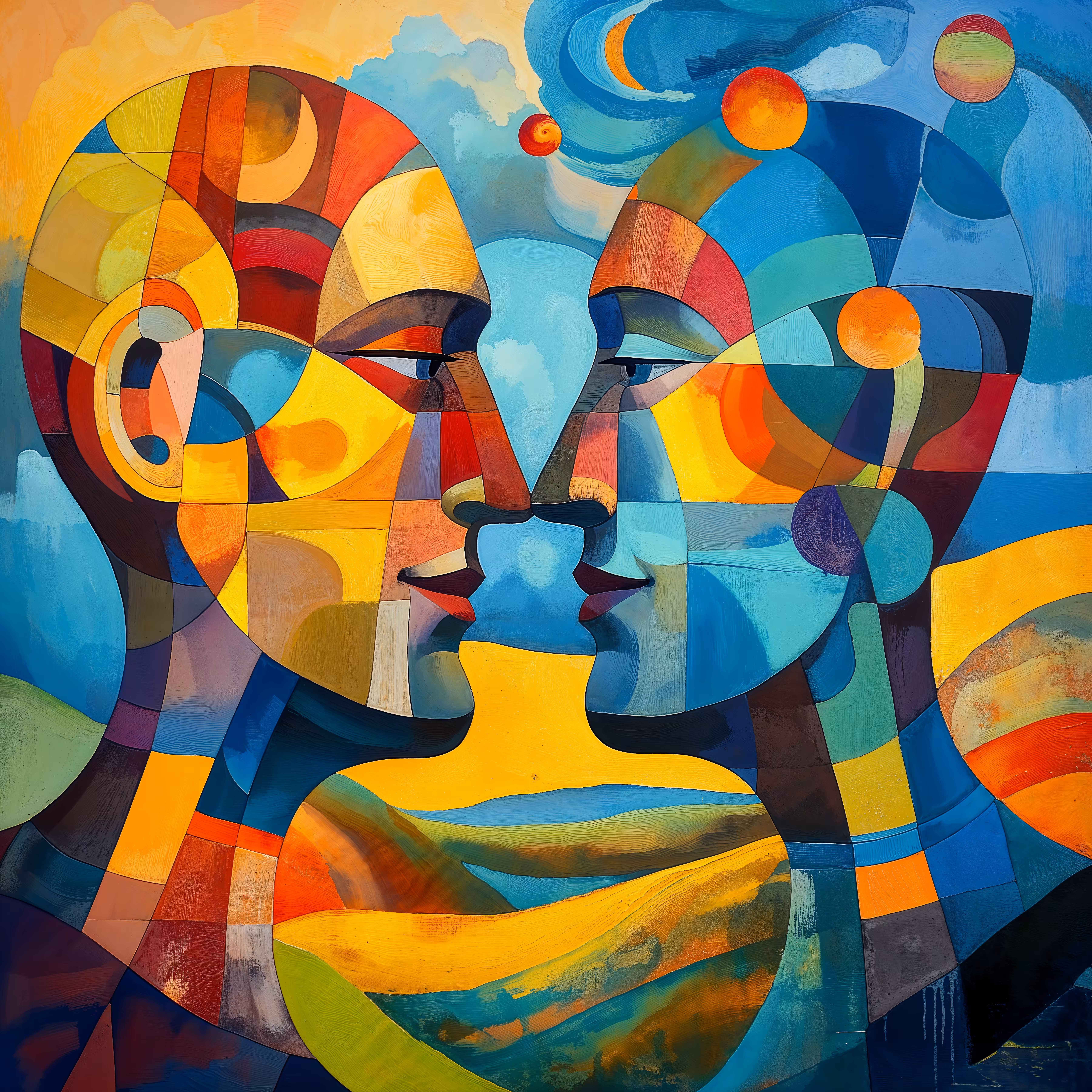 Abstract Cubist-Surrealist #14