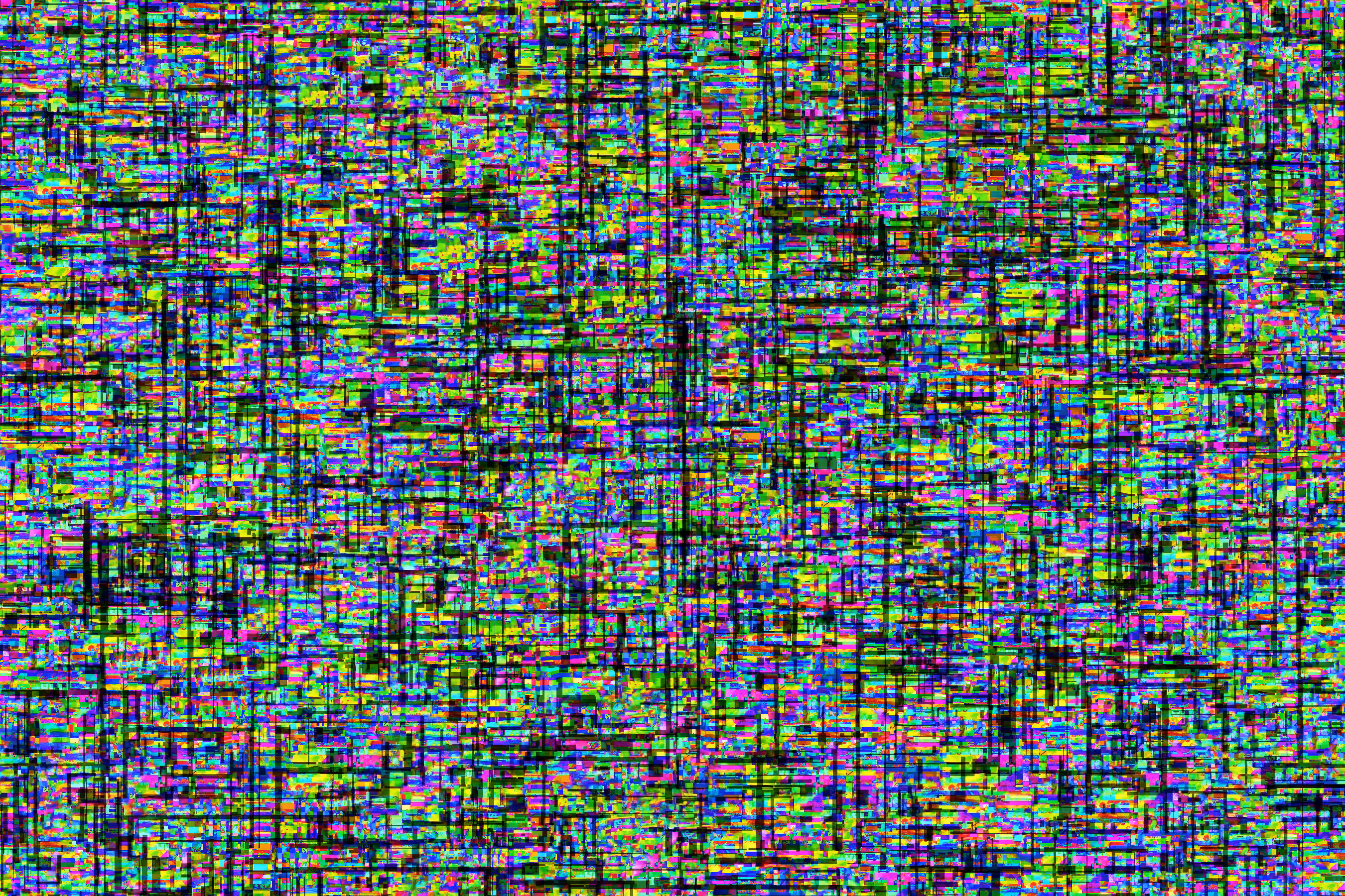 A Garbled Rainbow Shining in a Deep, Dark Night