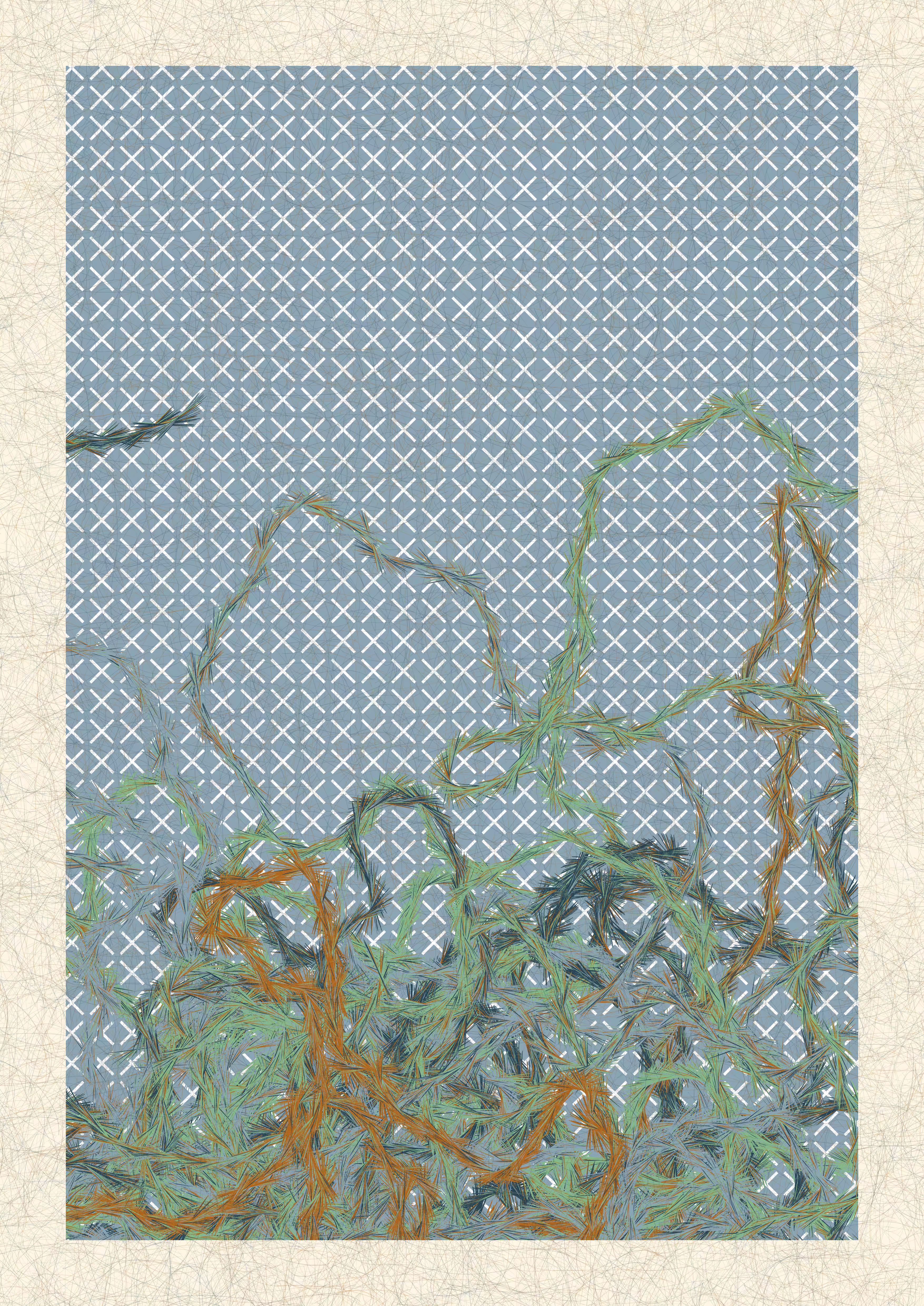 Creepers and wild garden grid #24