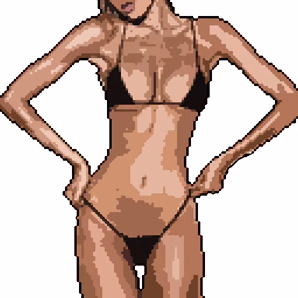 Aya #67 Pixel Girl