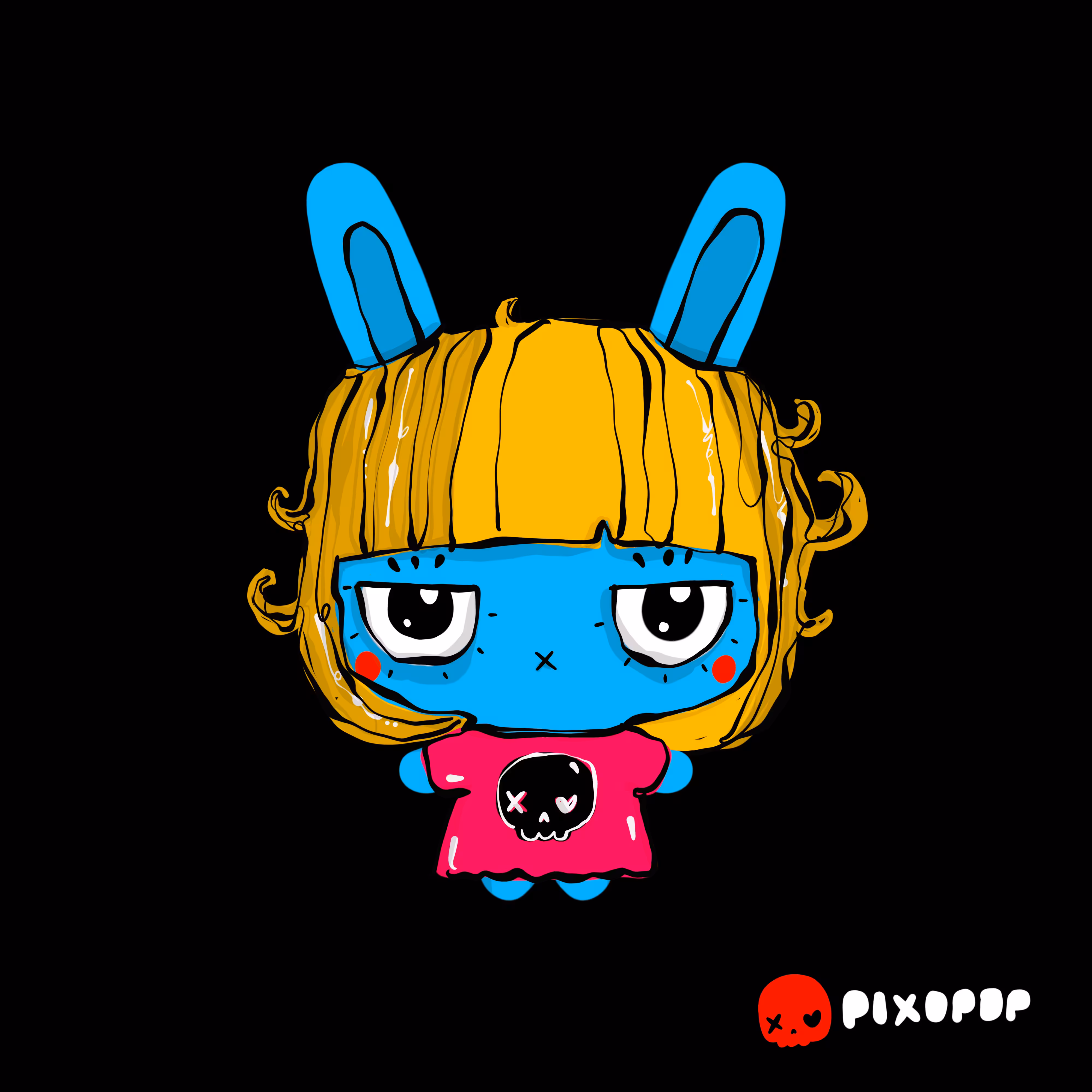 PIXOPOP CUTIES: Stitch Bunny #168