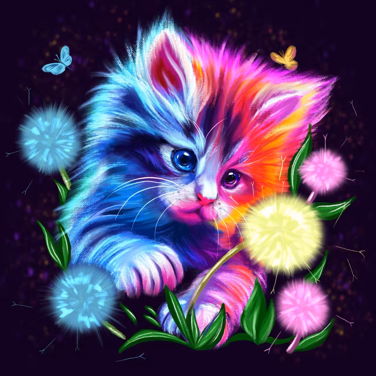 Cute kitten