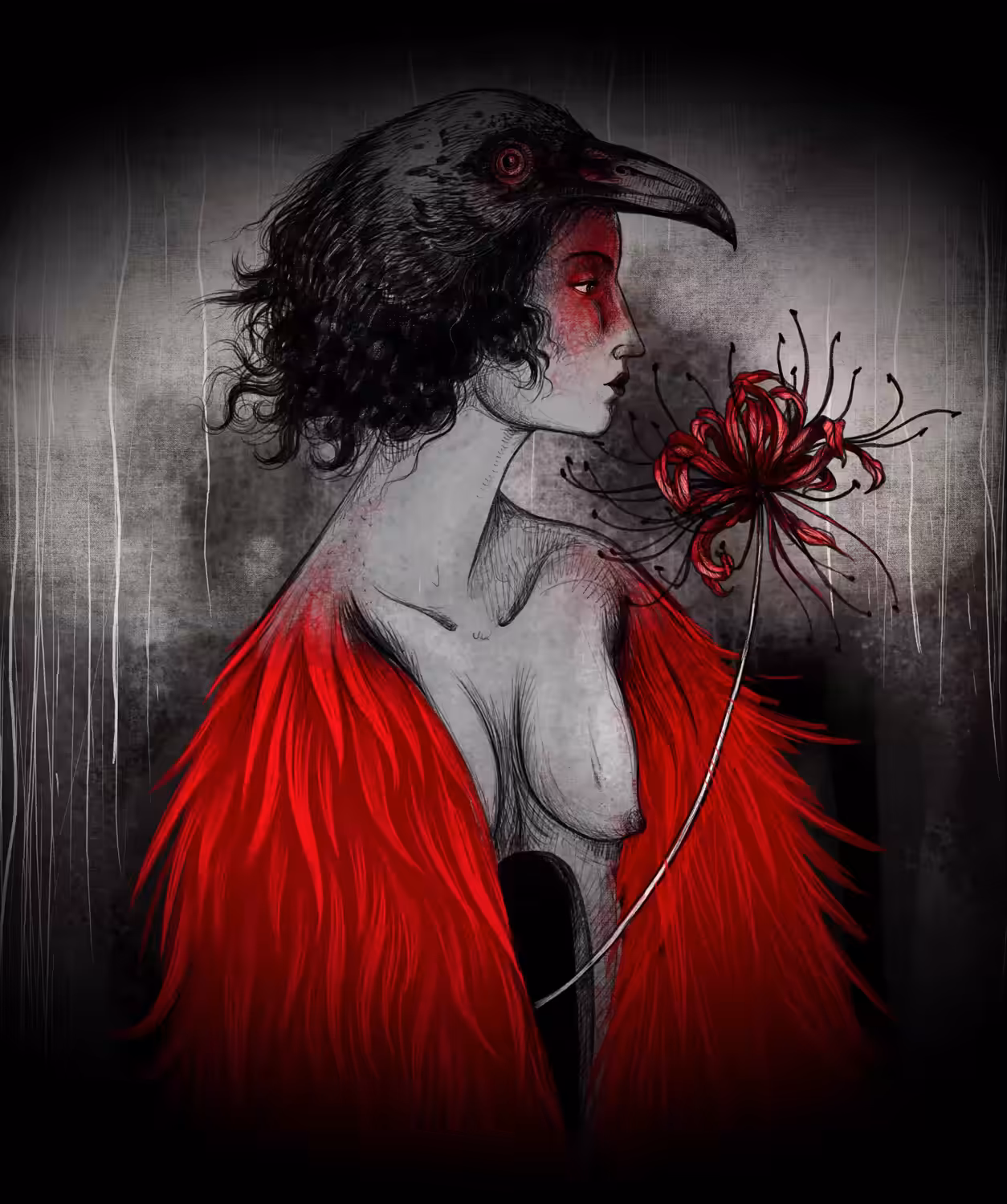 Lycoris radiata (Fragment of a goodbye)