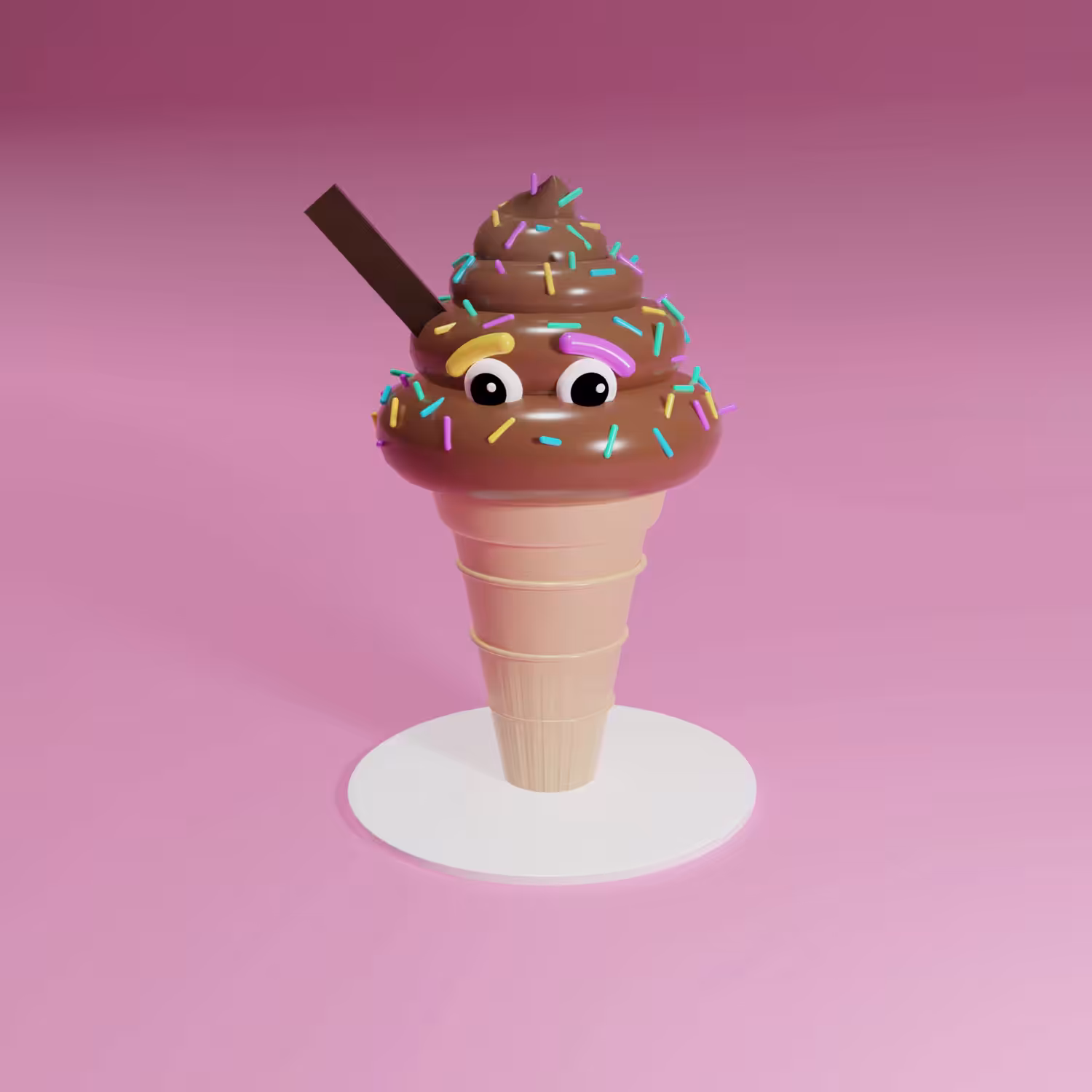 Shit flavoured ice cream