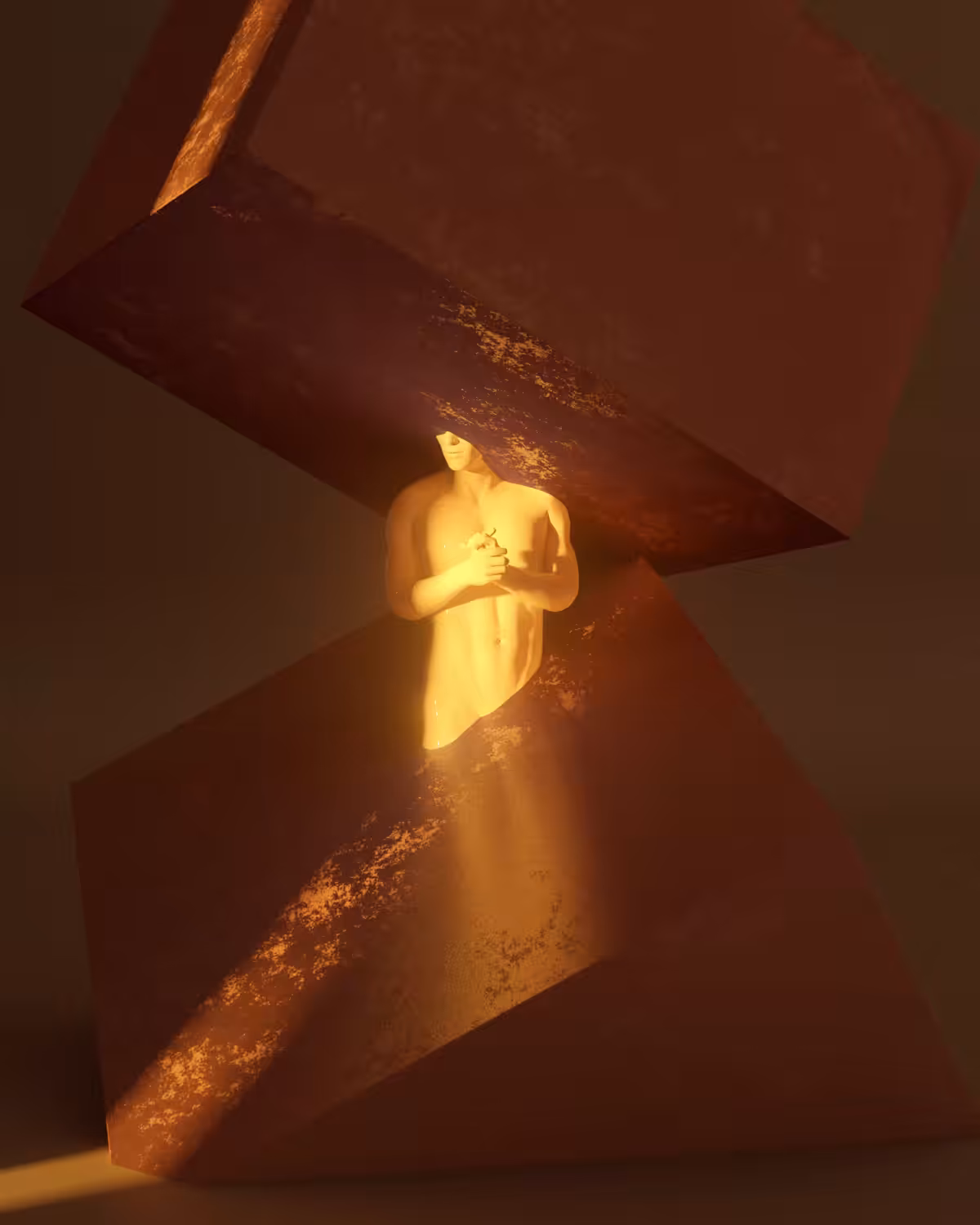Man with the Cubes
