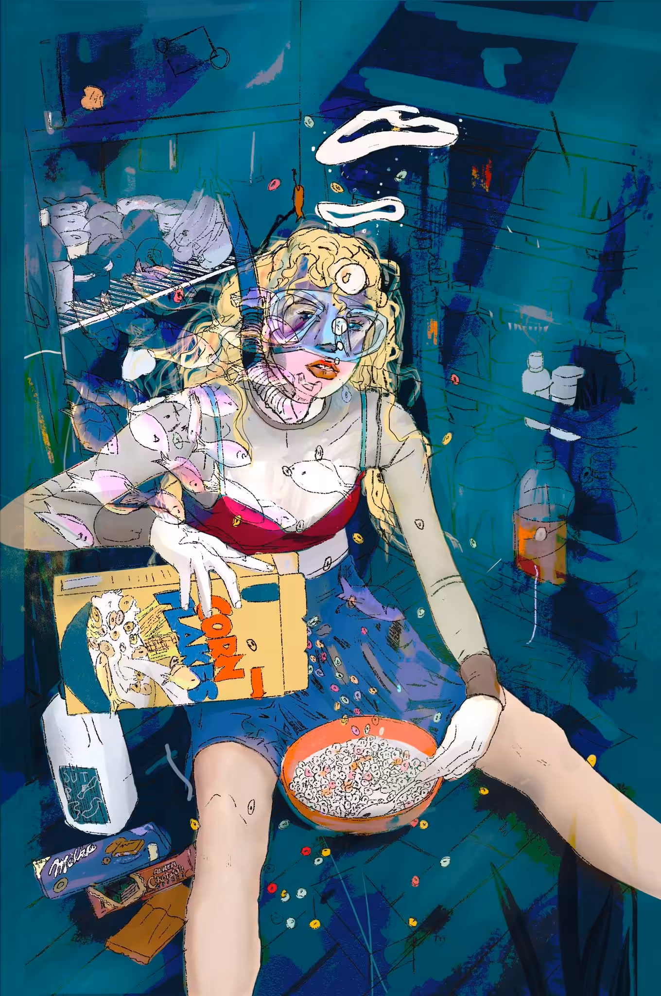 corn flakes lady