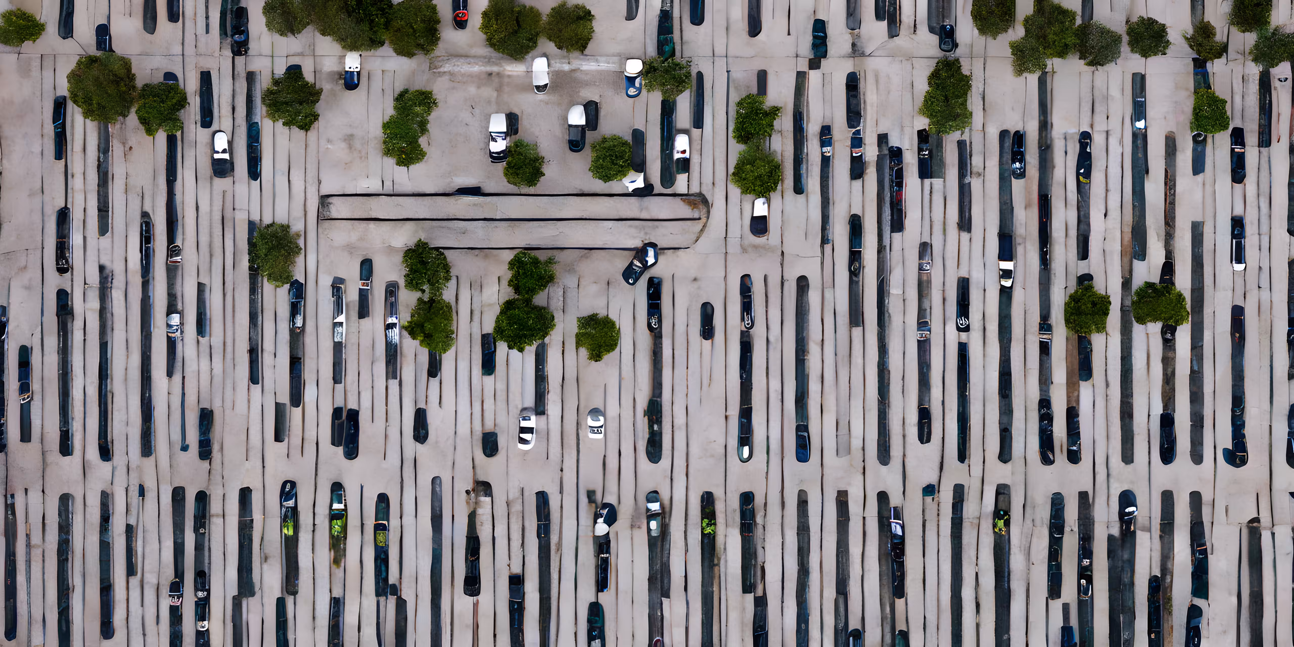 "Parking lots in Los Angeles" 001