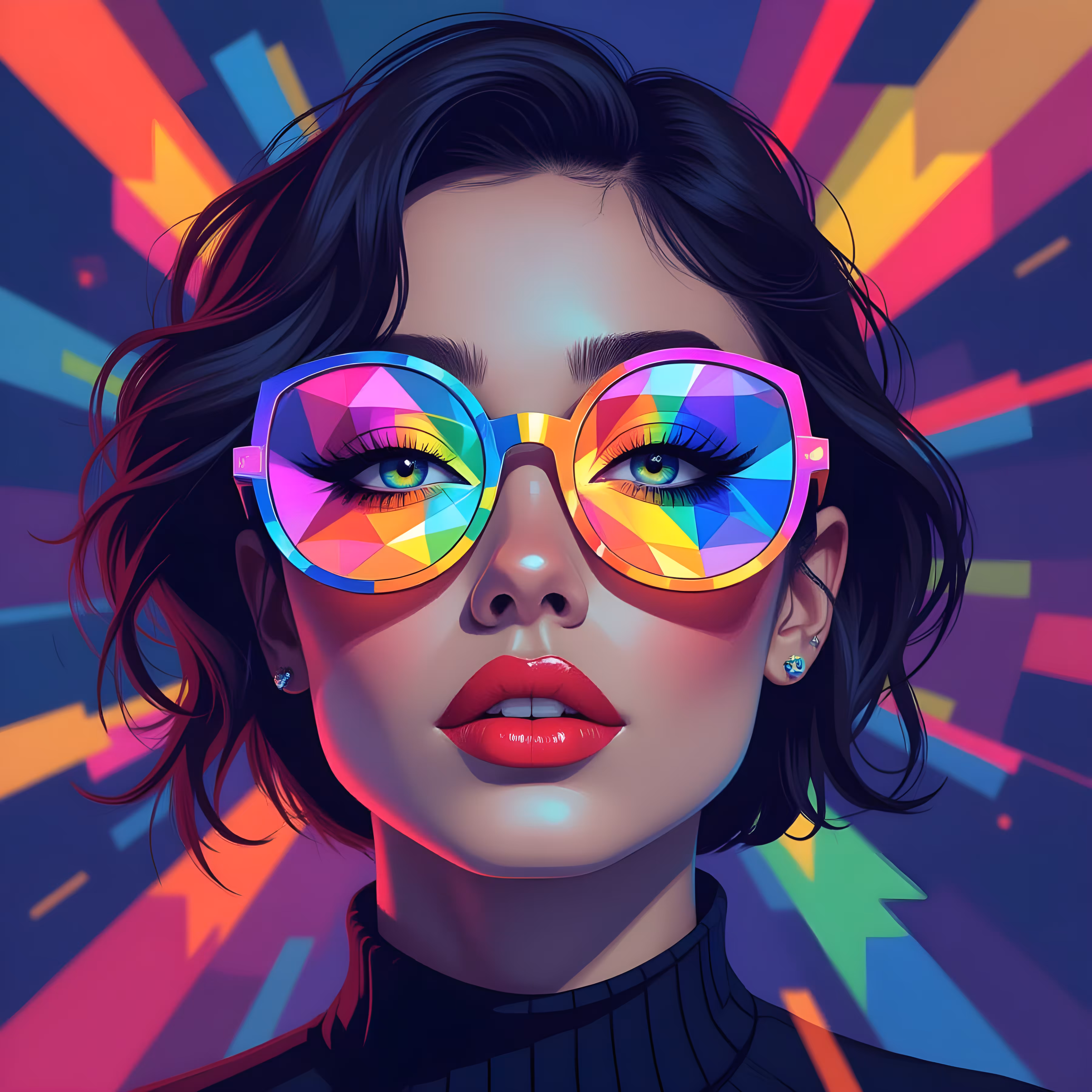 Prism Vision Diva – Neo-Cubism Spectrum