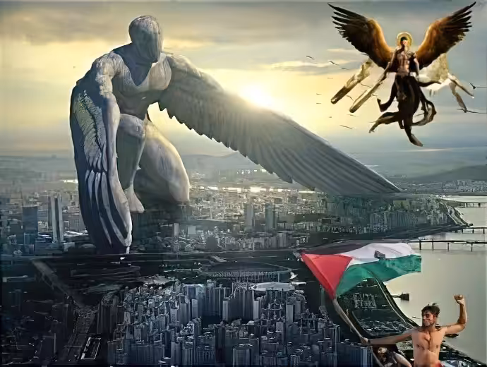 Angel of war palestine suffering