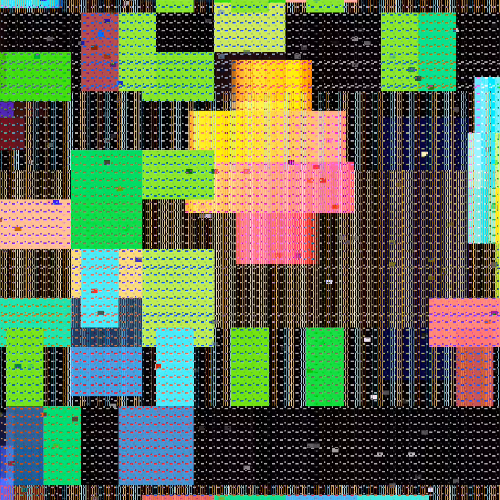 A Pixelated Dream Accumulations #45
