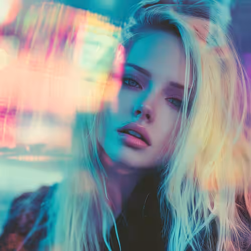 The Blurred Lights of a Fading Evening