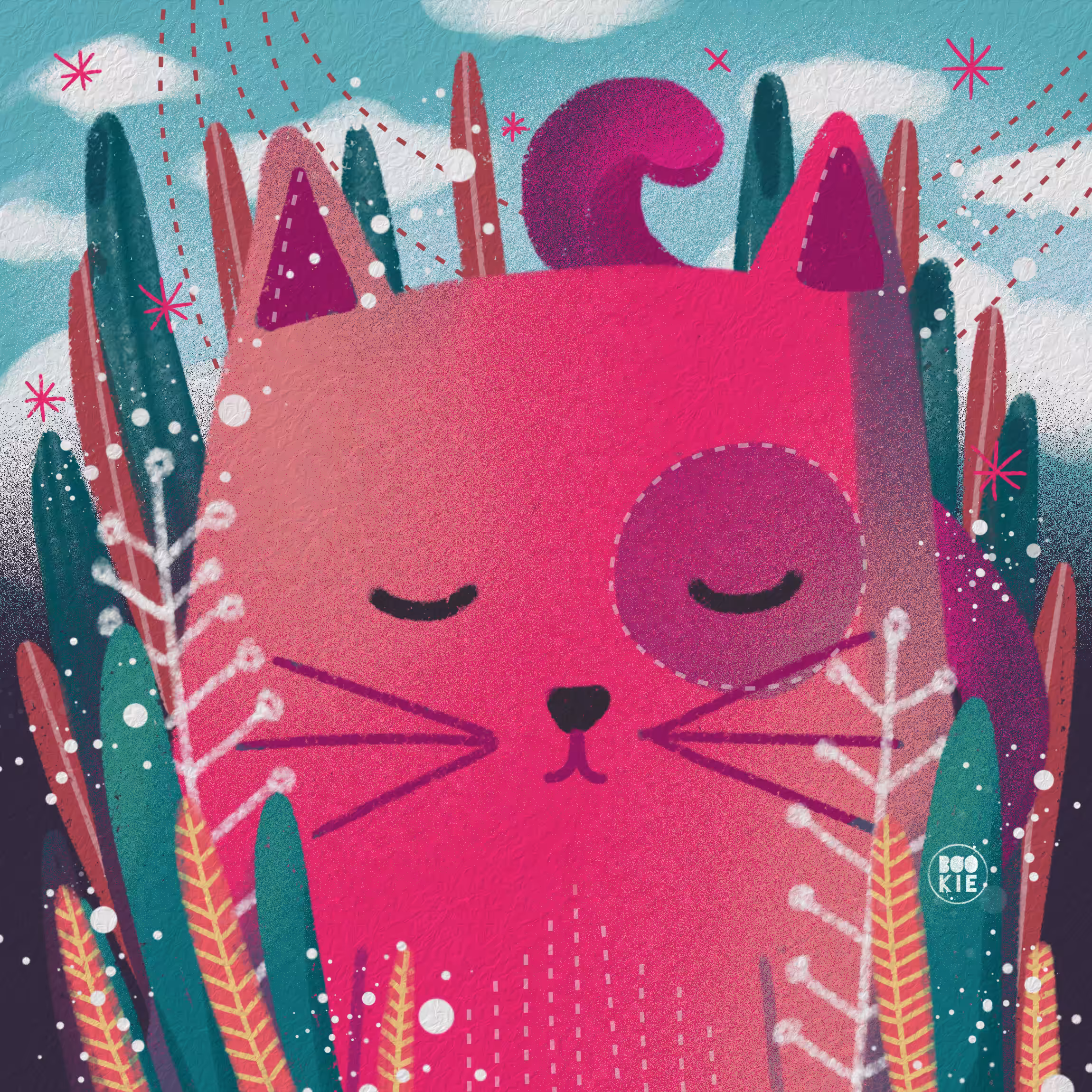A Pink Fat Cat