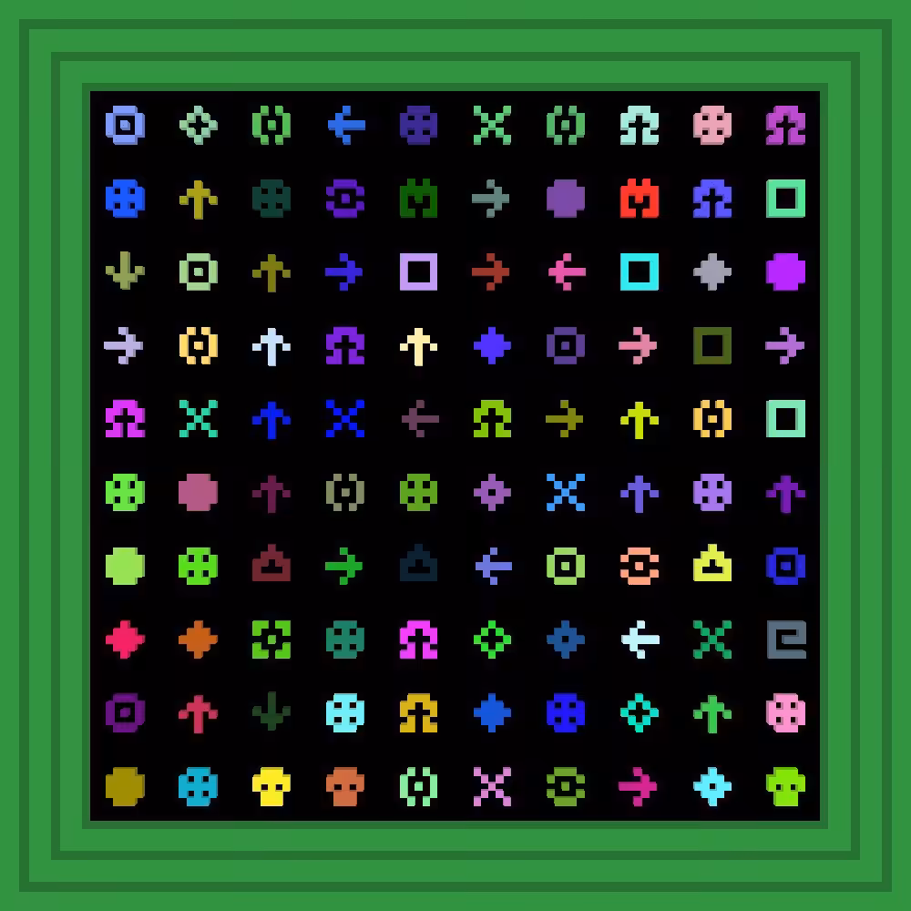 thewesterner :: Procedural Symbols #231/1000