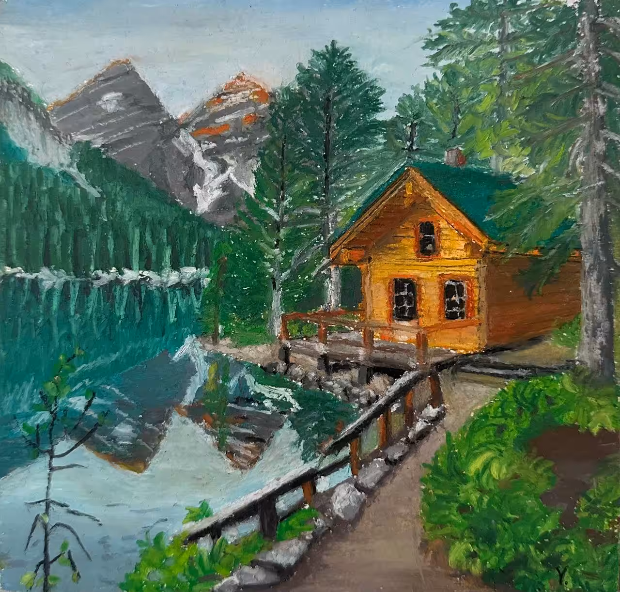 Seclusion in the mountains