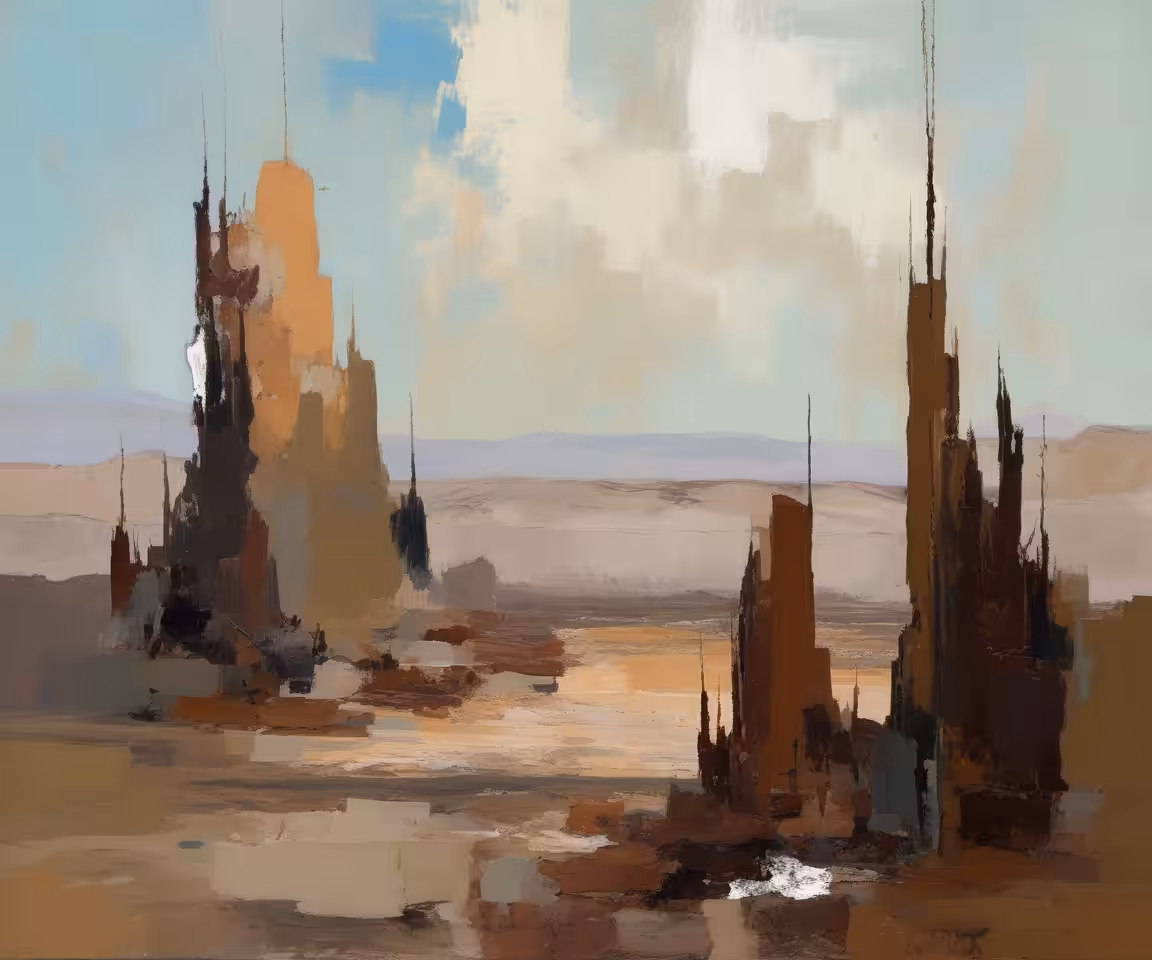 Painted Slabs #47