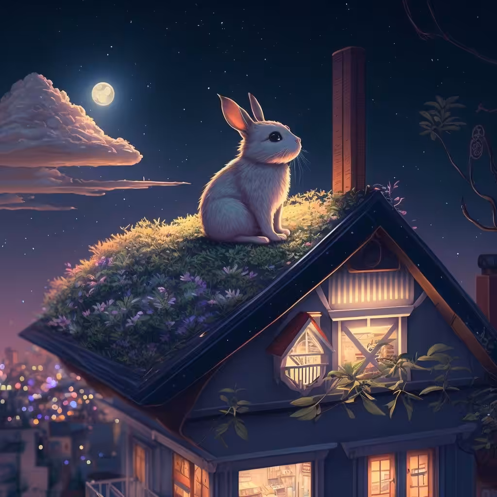 Lunar Hare Hideaway
