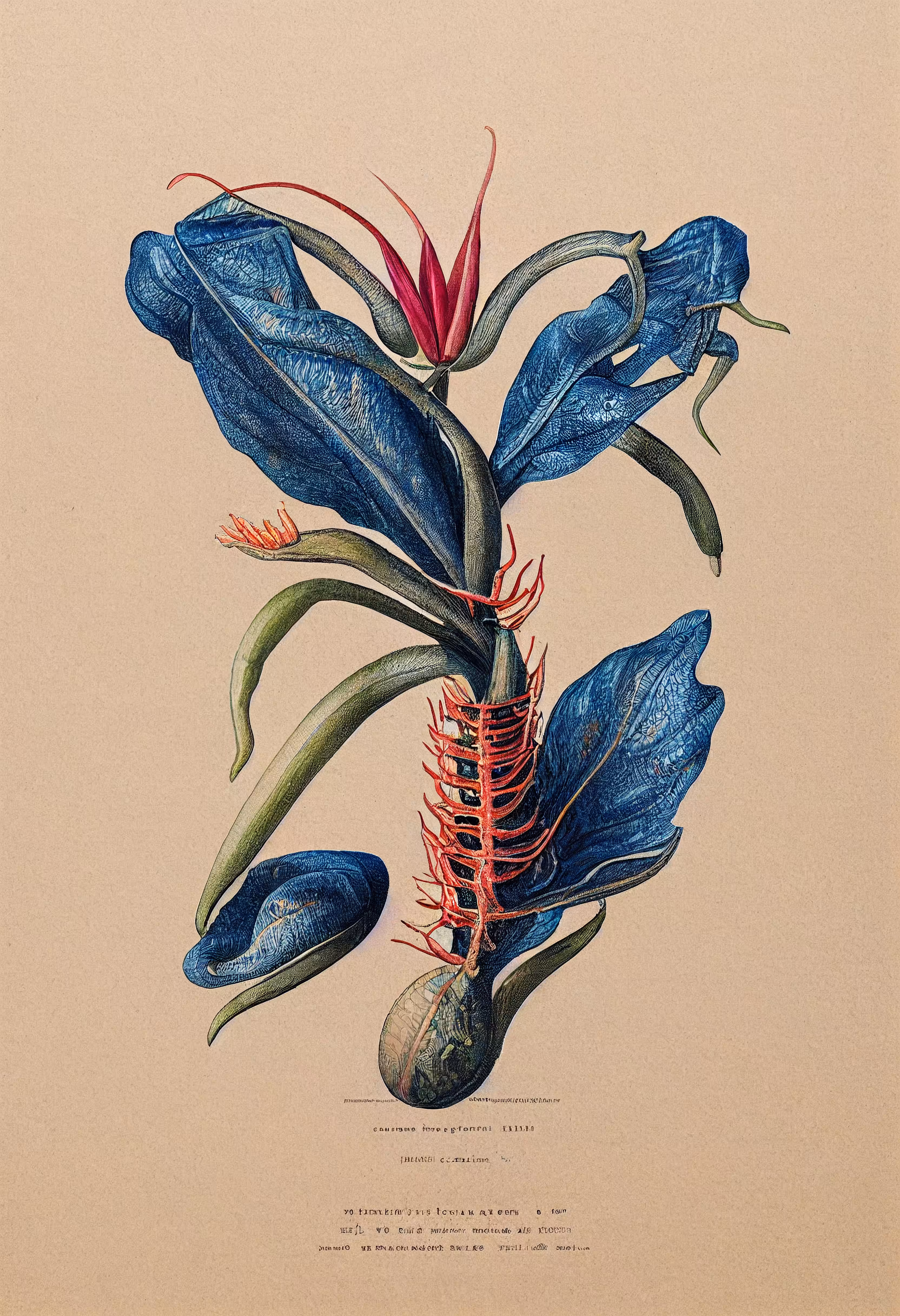 Bluebean Moonflower