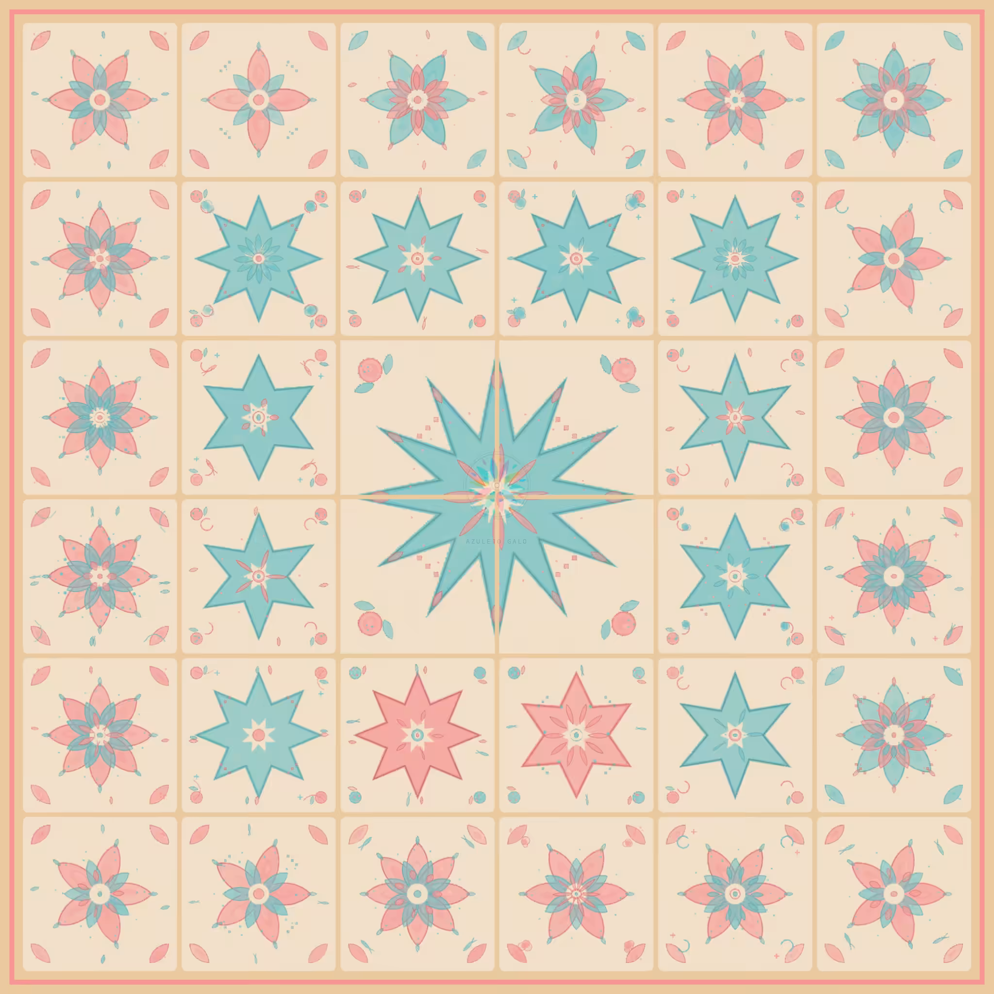 Azulejo Galo by Bryan Brinkman #127