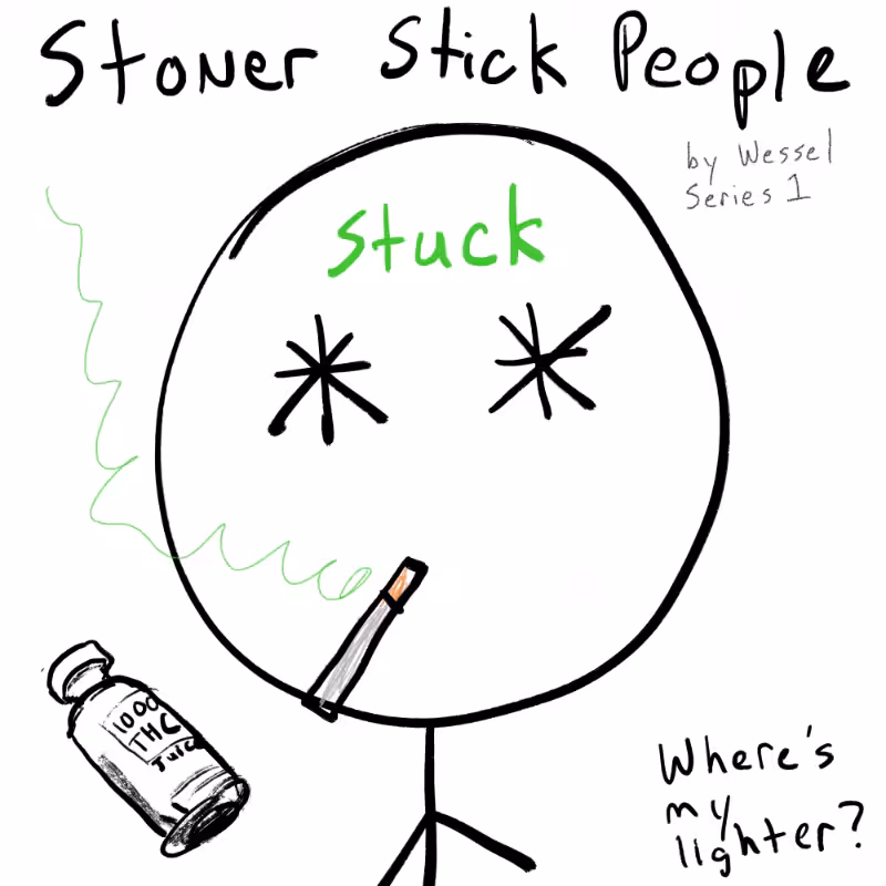 Stoner Stick People #38
