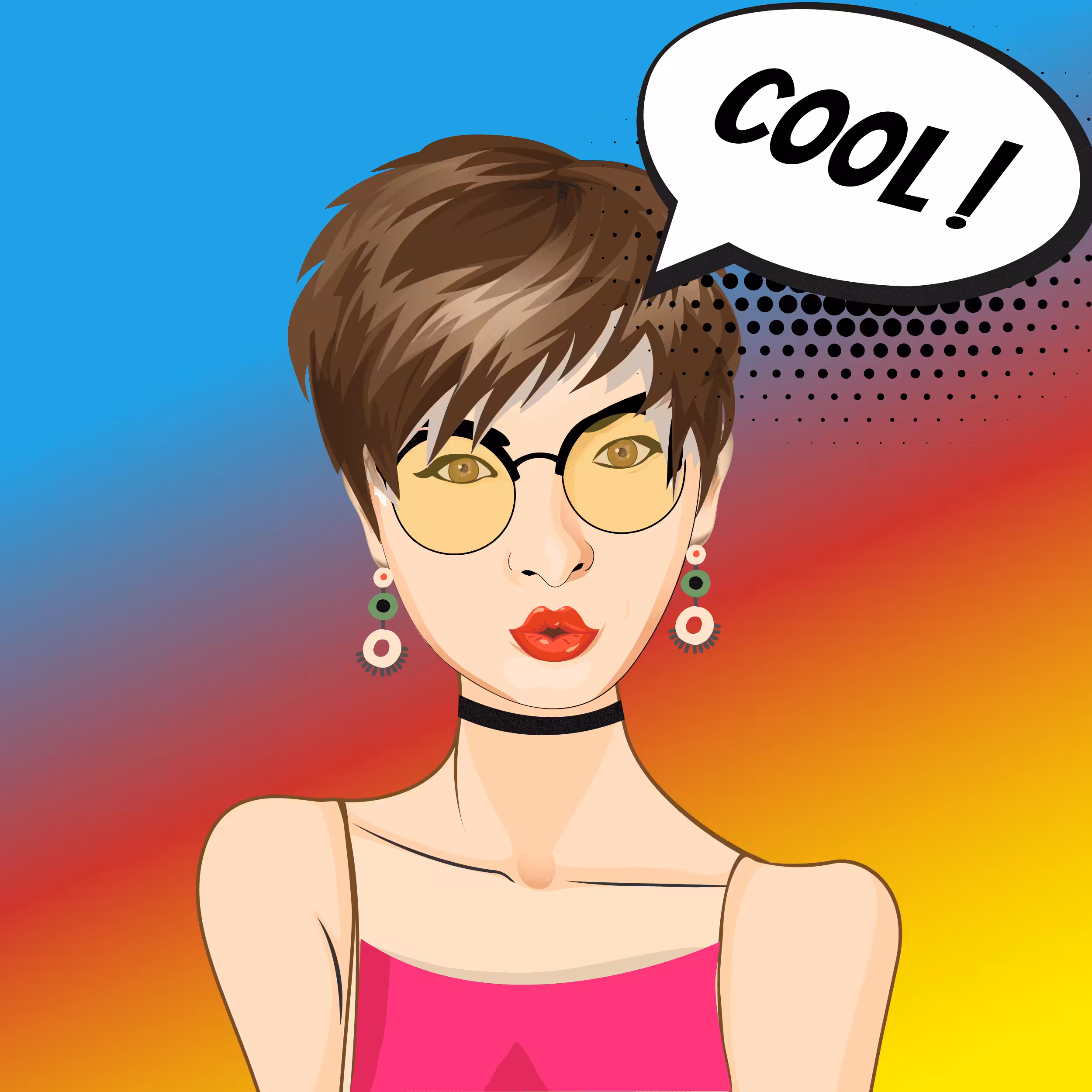 Cool Lady #550