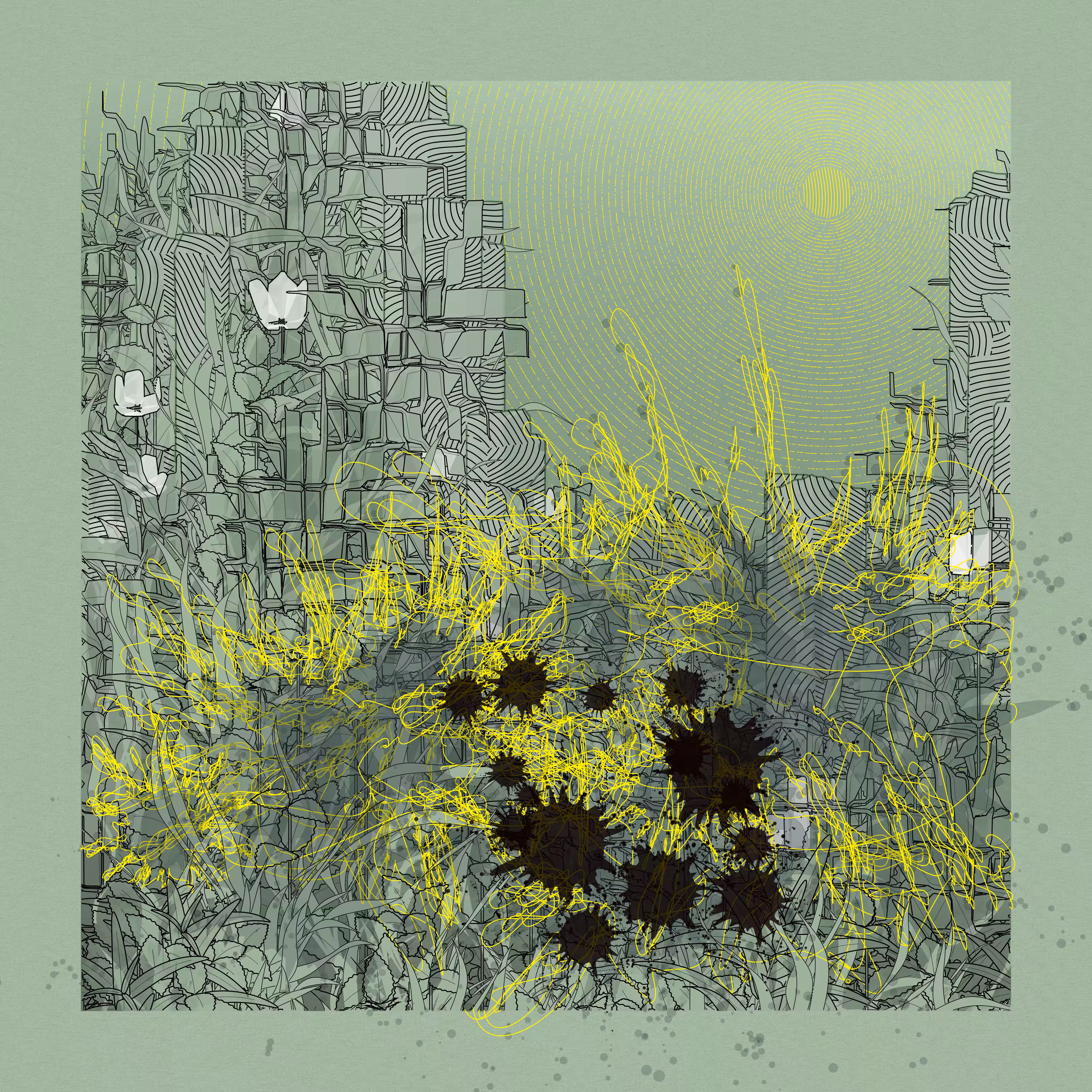 Landscape with Carbon Capture #6009