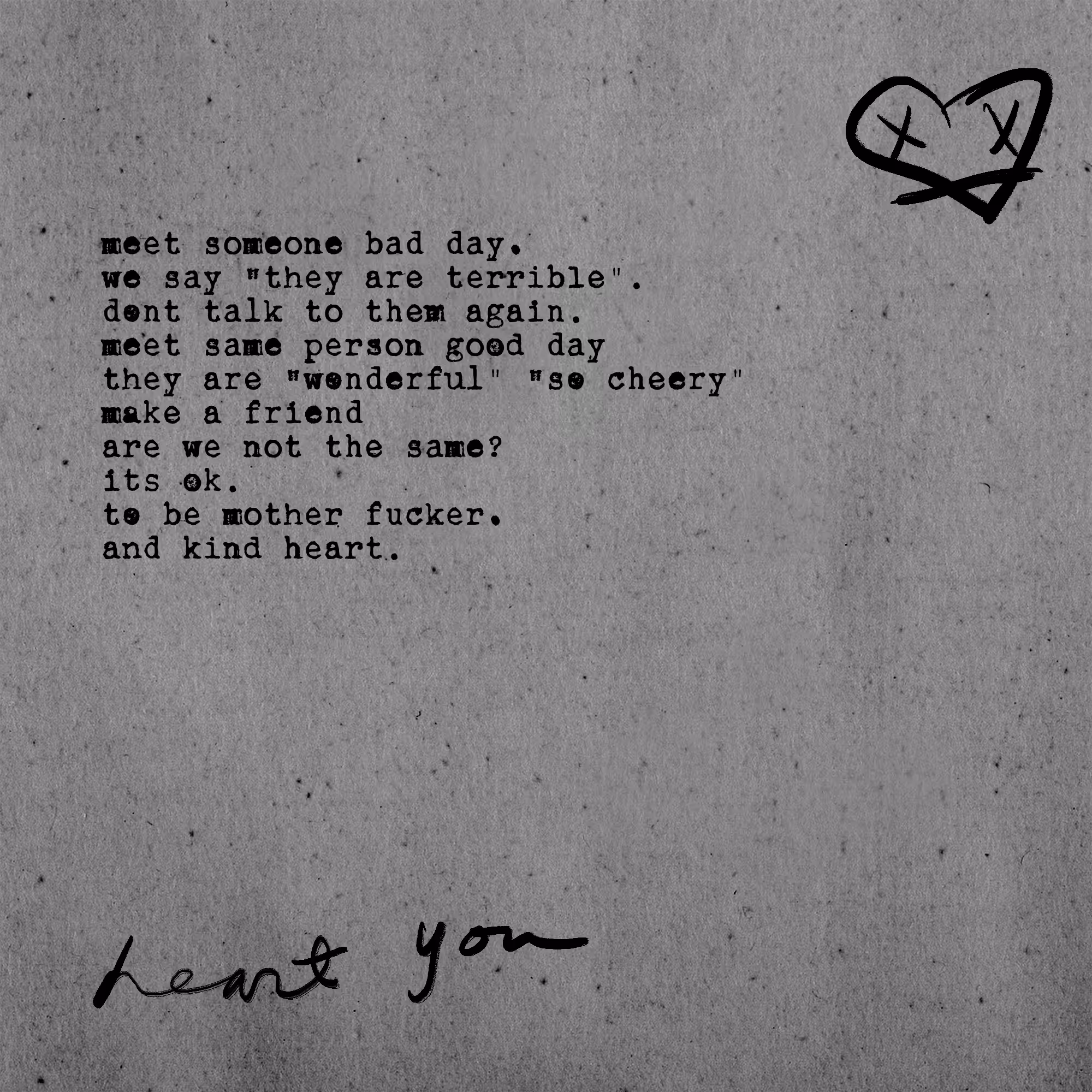 Poems: Heart You Poems #25