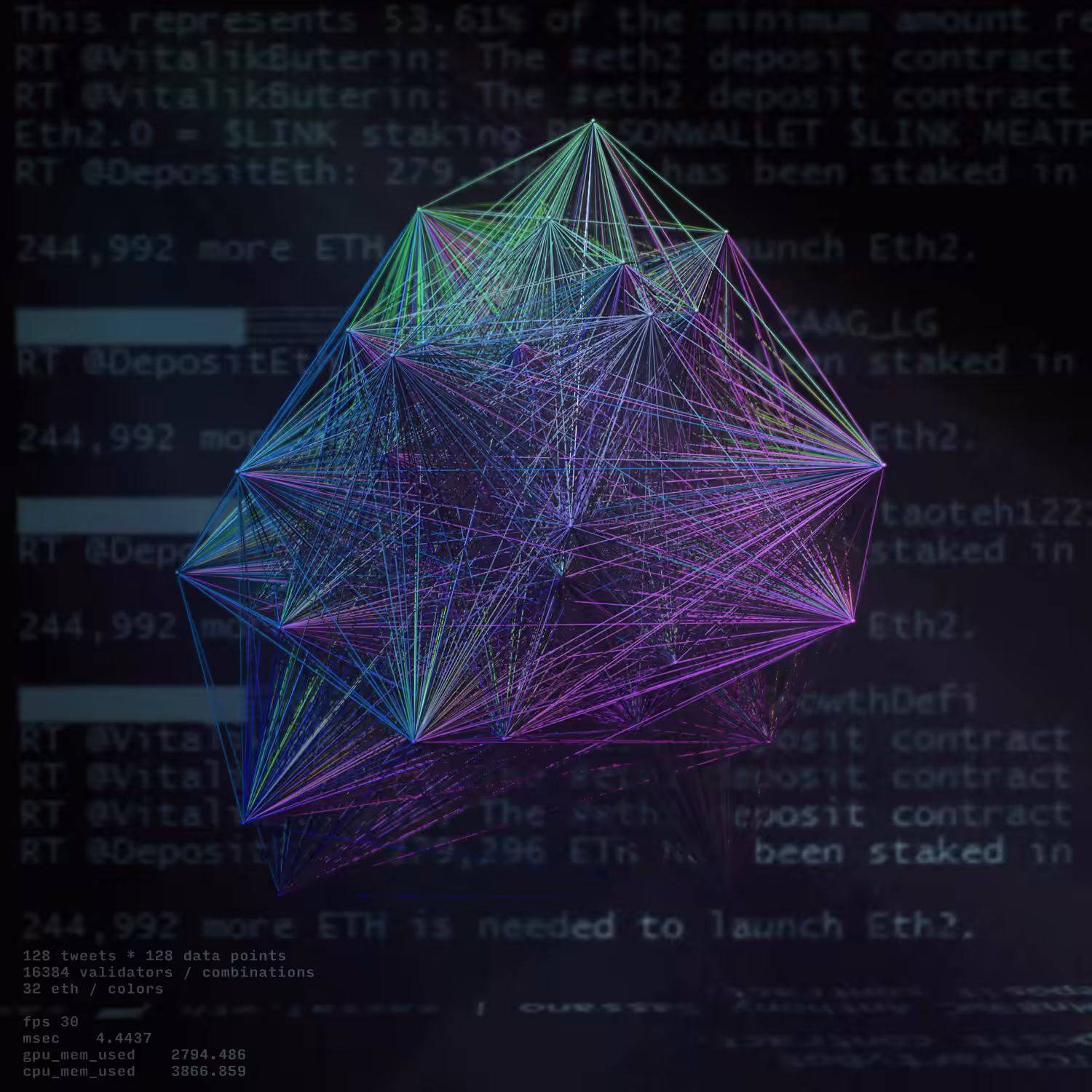 Data Sculpture: ETH 2.0