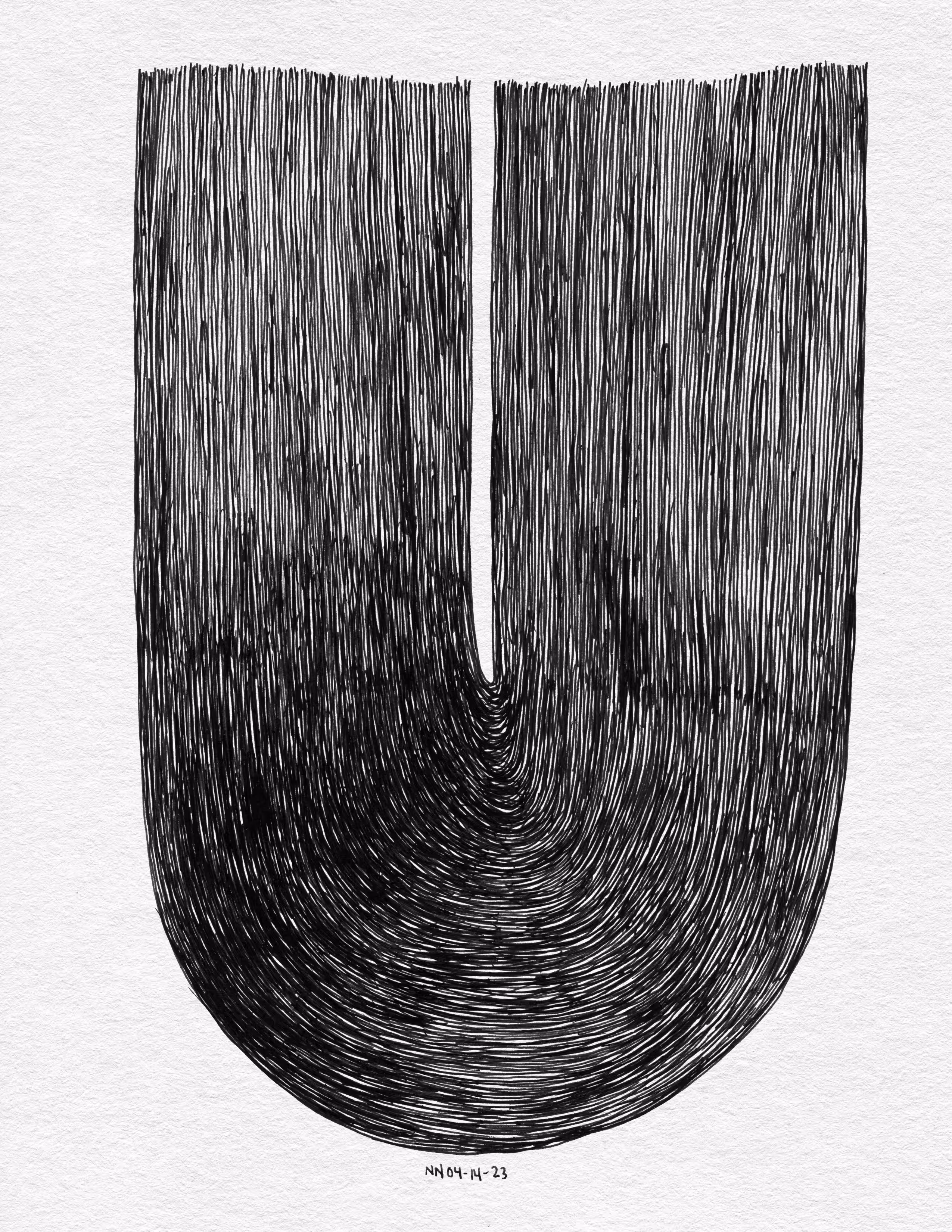 Inkscapes no. 37 (To Fall and Rise)
