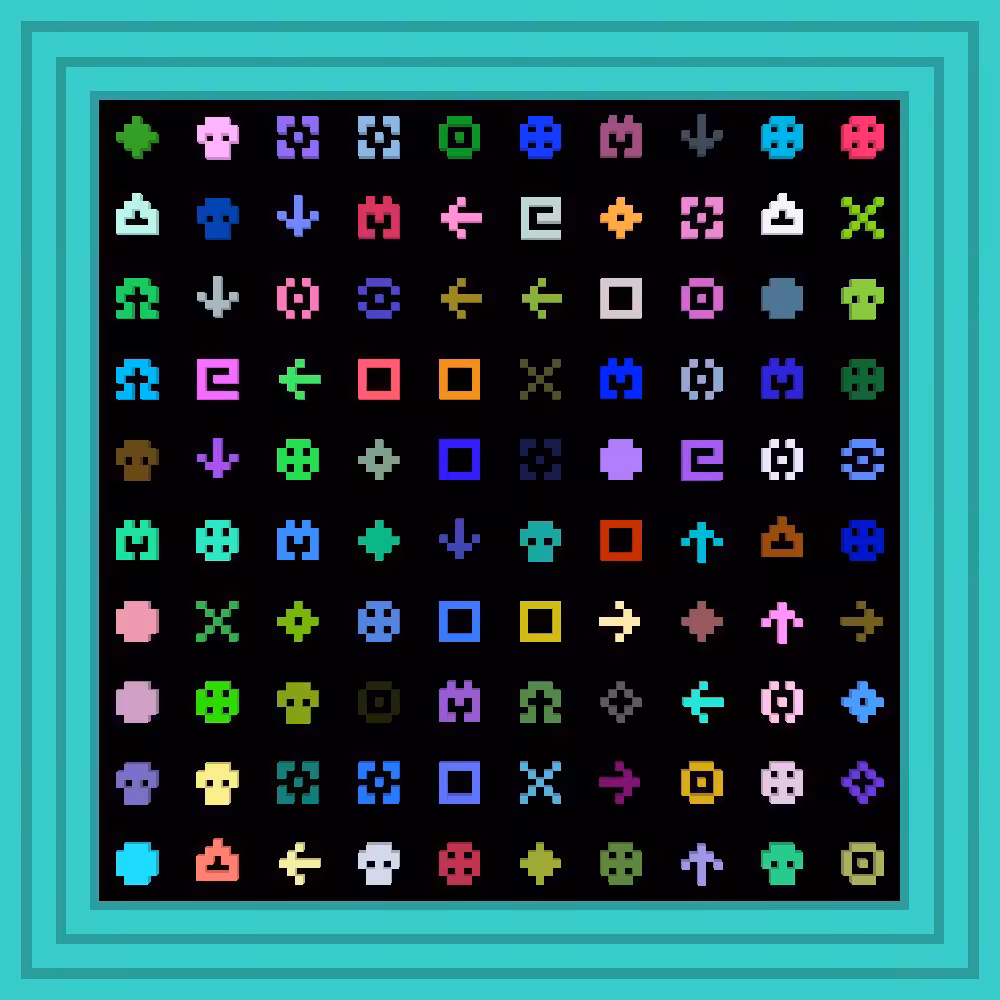 TEZOs :: Procedural Symbols #189/1000