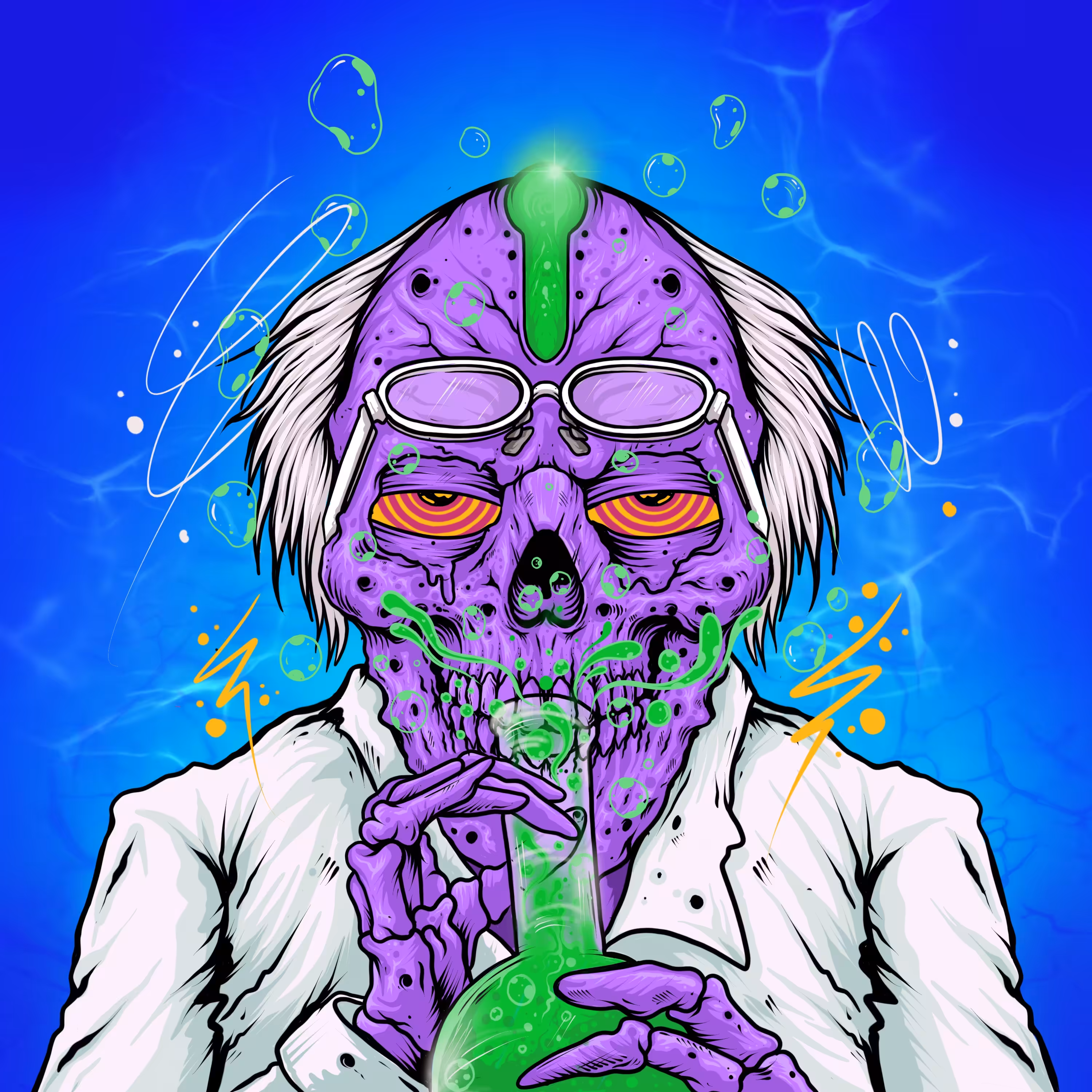skunx skull #9