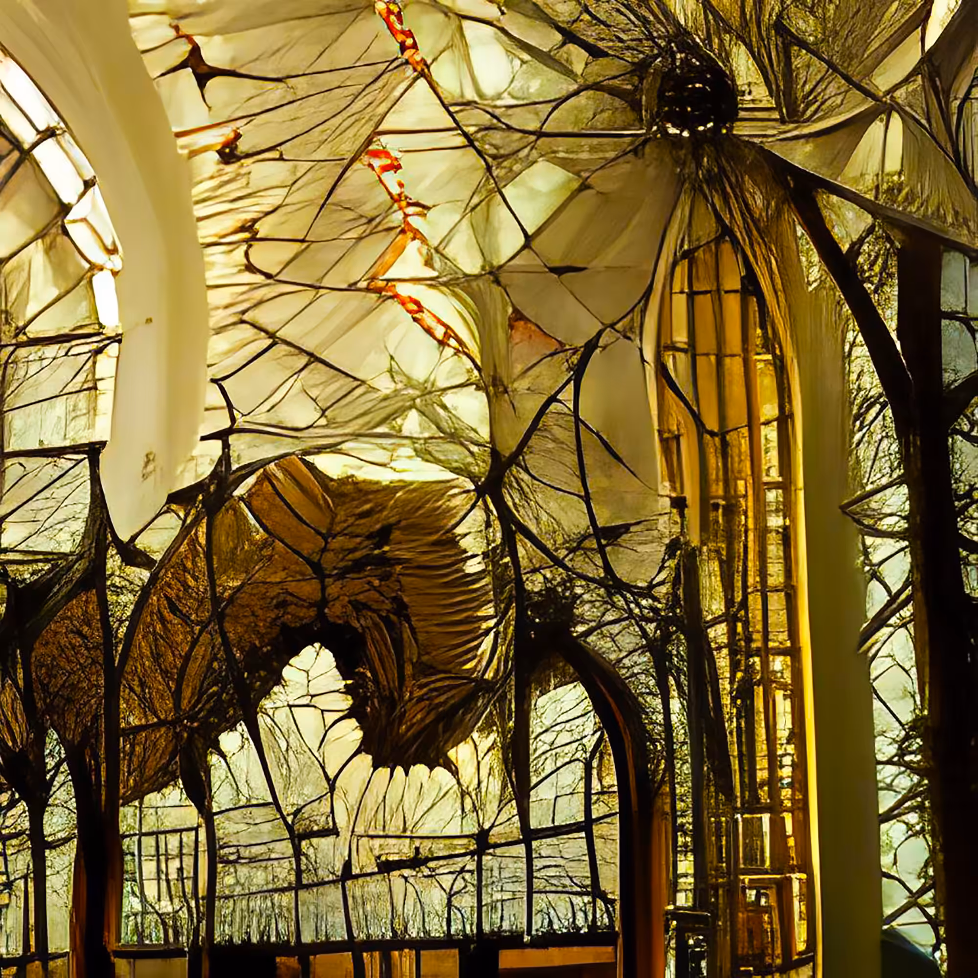 Illumination amid the Cathedral of Bones