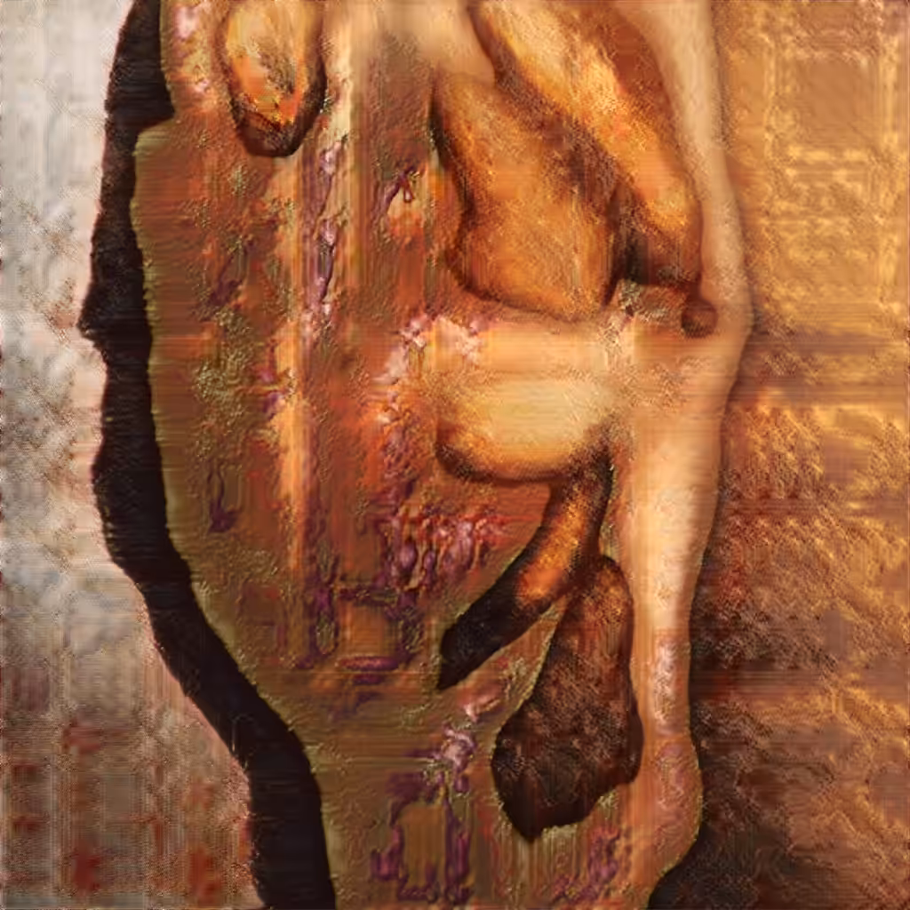 AI Generated Nude Portrait #7 Frame #172
