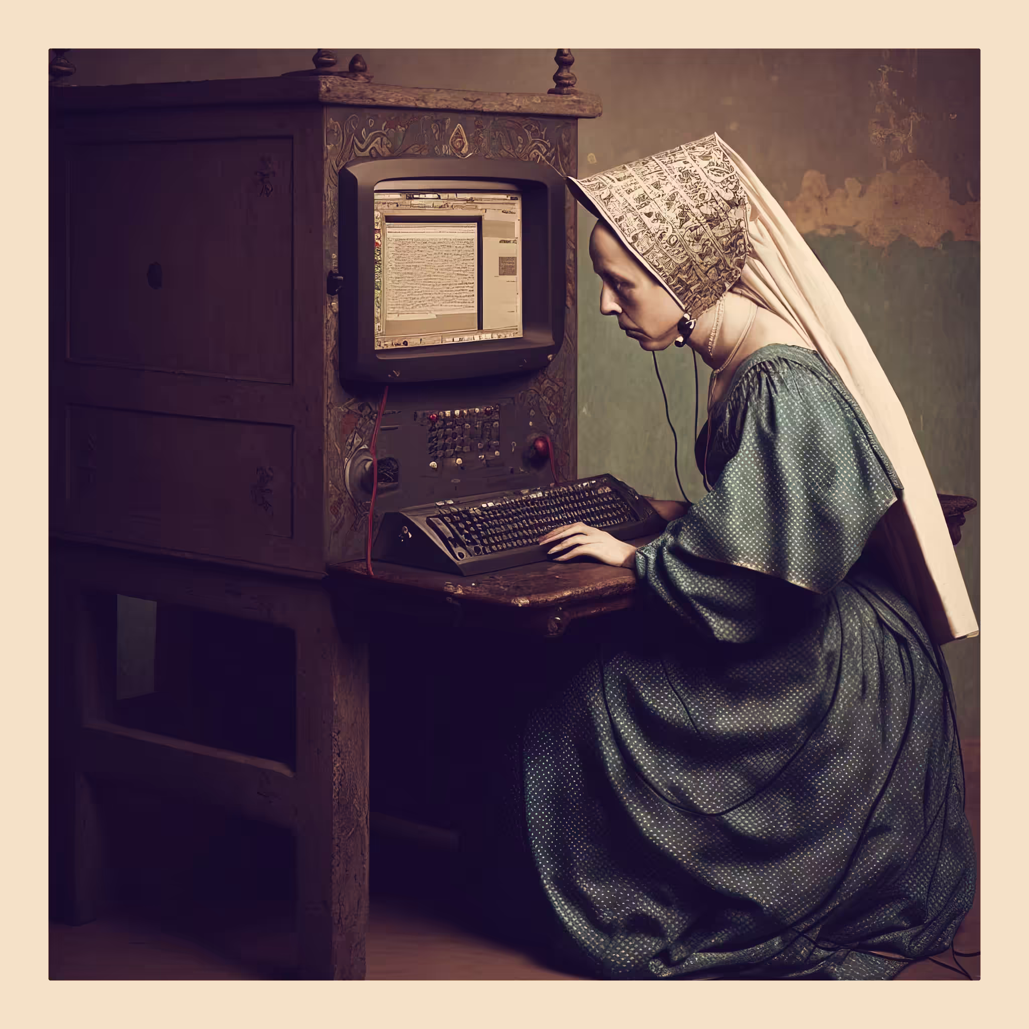 Whistler`s Mother on Foundation