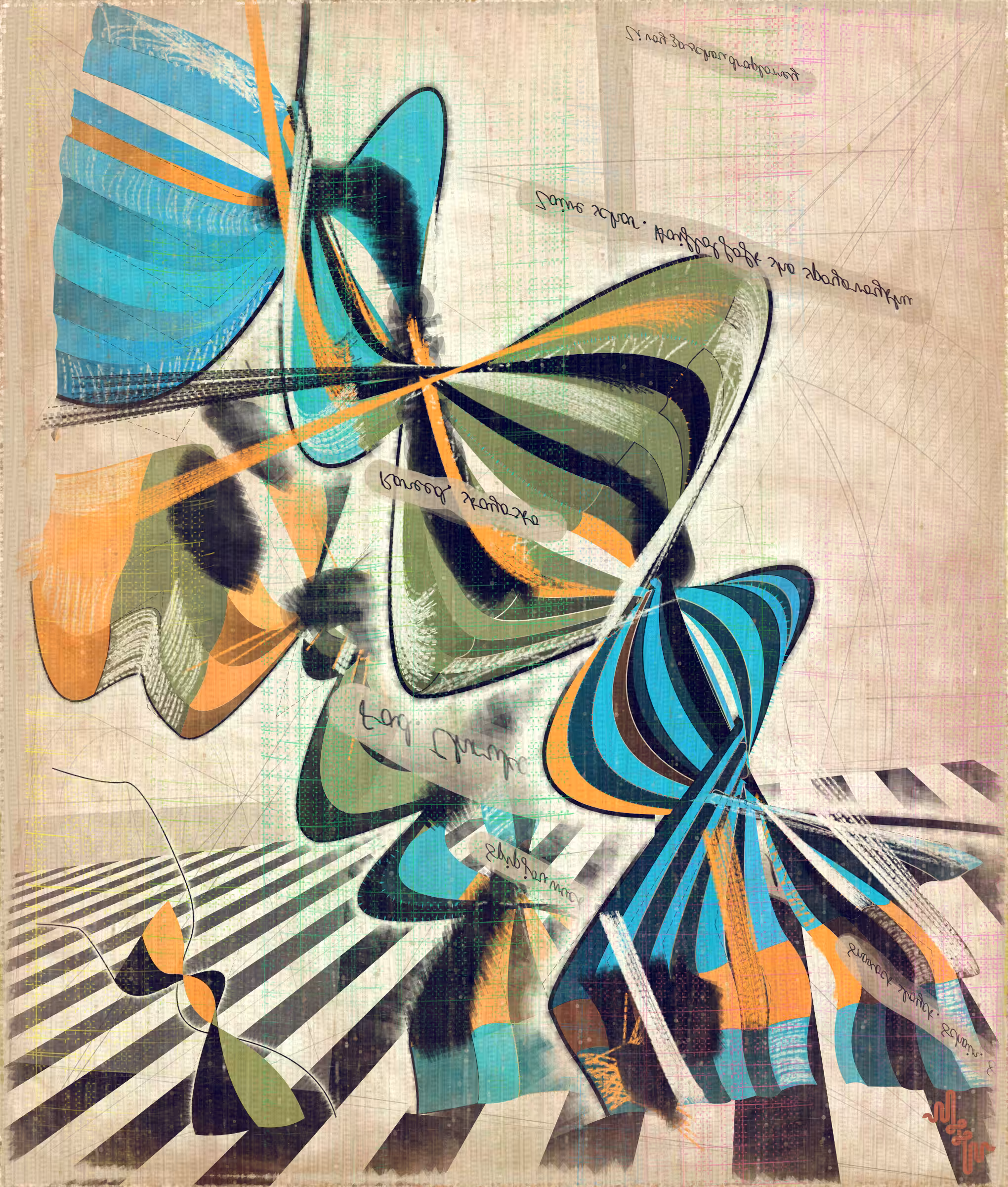 Amplitudes of Canvas #341
