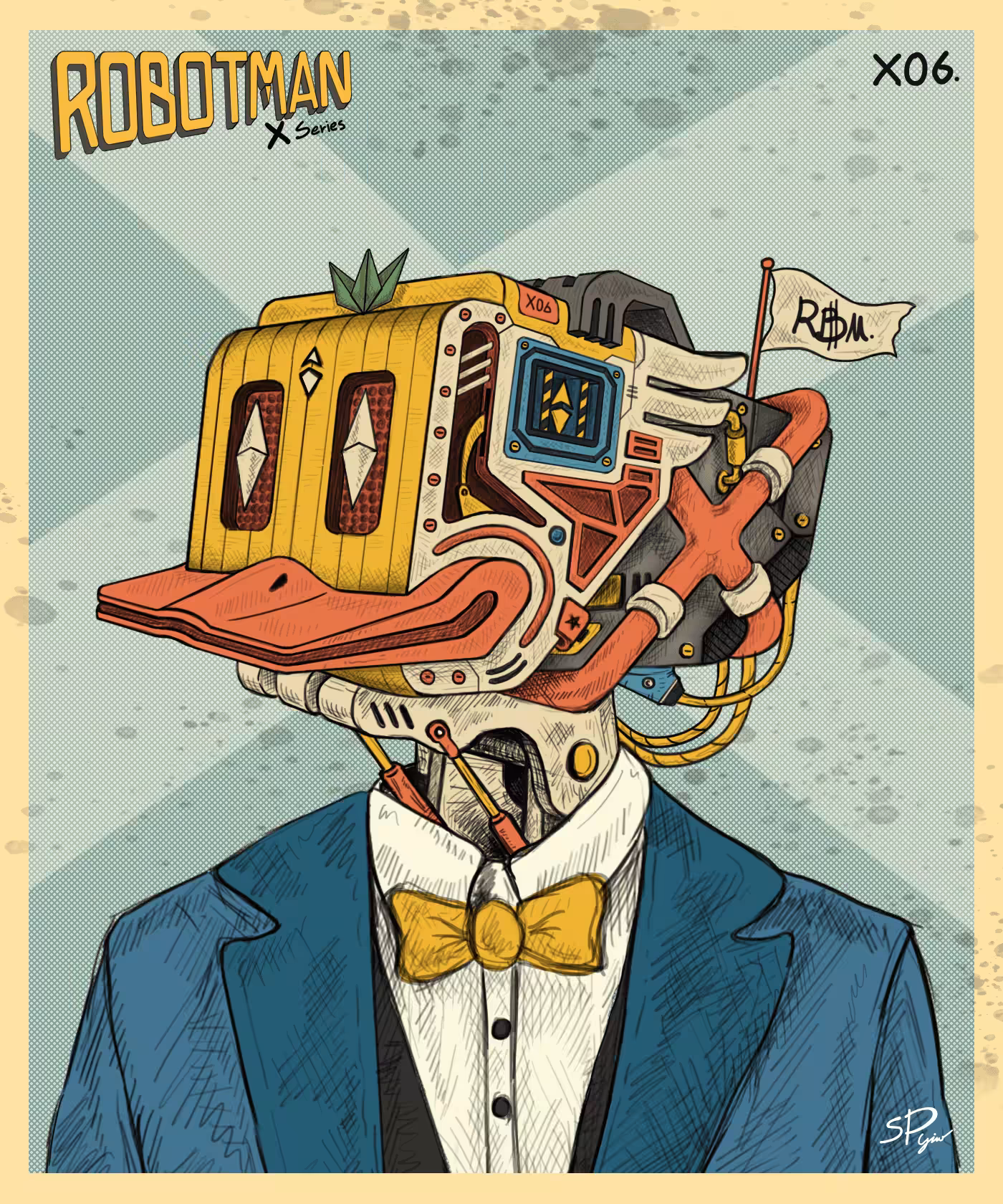 ROBOTMAN - X Series_#X06 (DUCK)