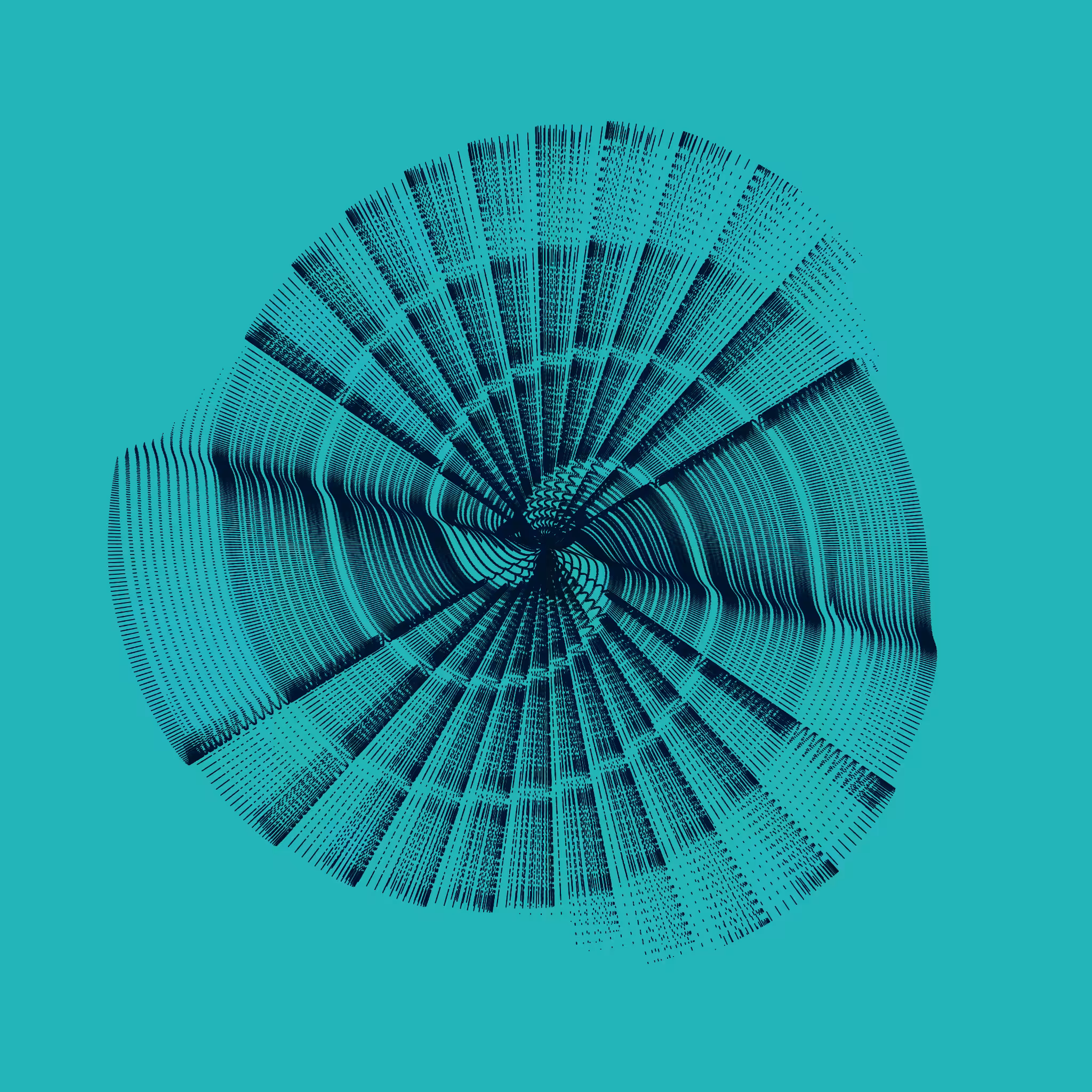 CIRCULAR MURMURATIONS #73