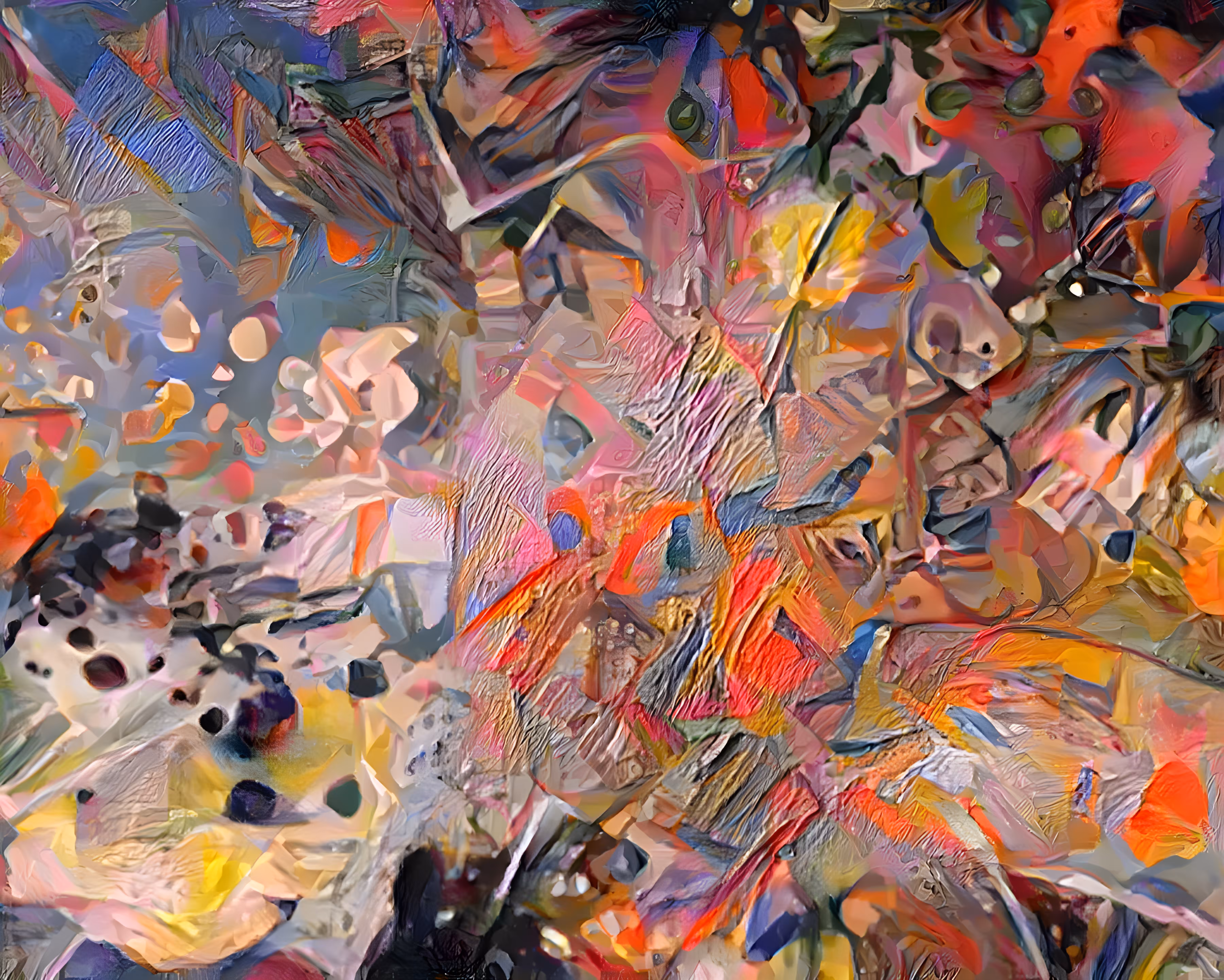 Earthtone Fusion : Digital Abstract